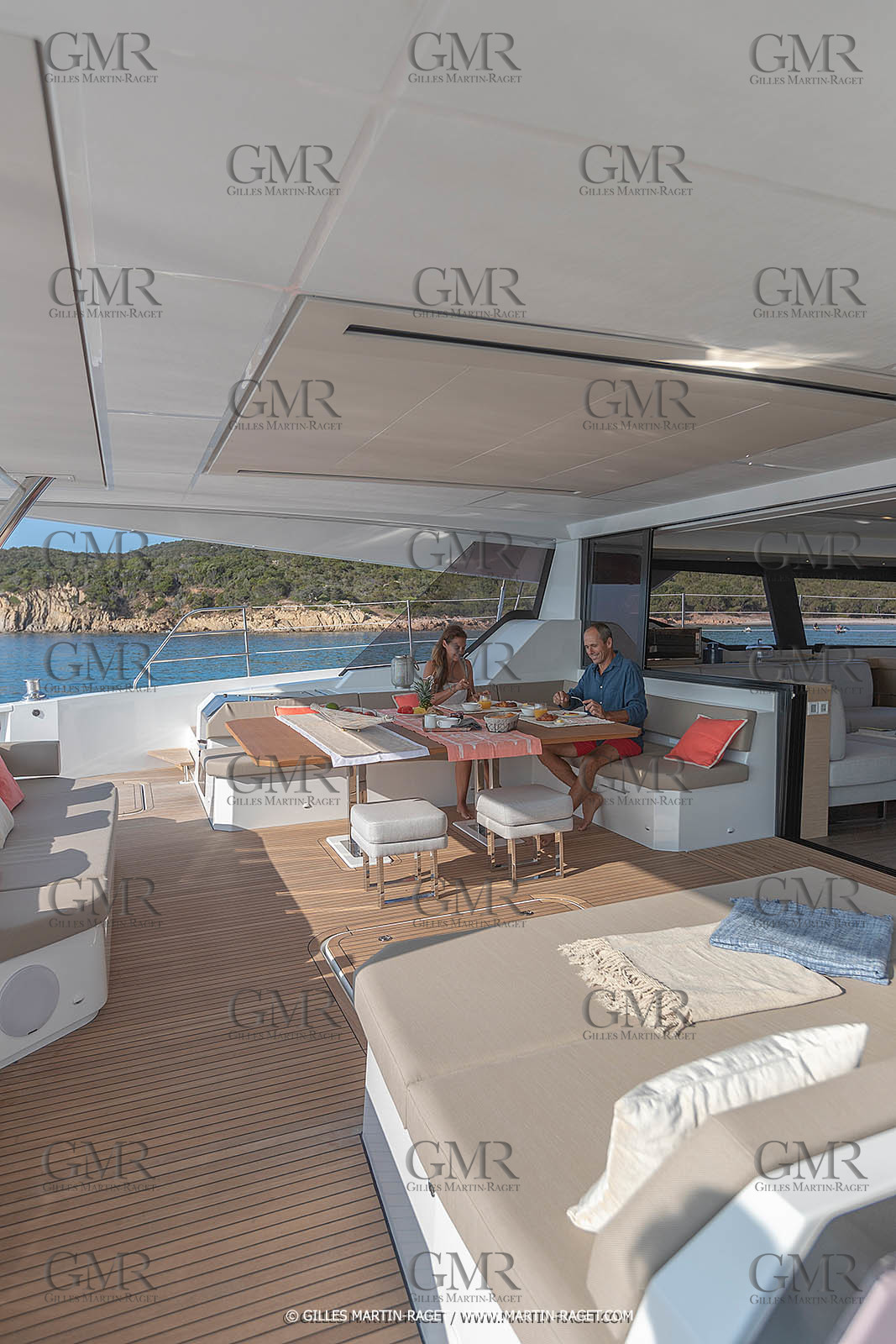 30 08 2018, Porto Vecchio (FRA, South Corsica) Chantier Fountaine-Pajot, Alegria 67