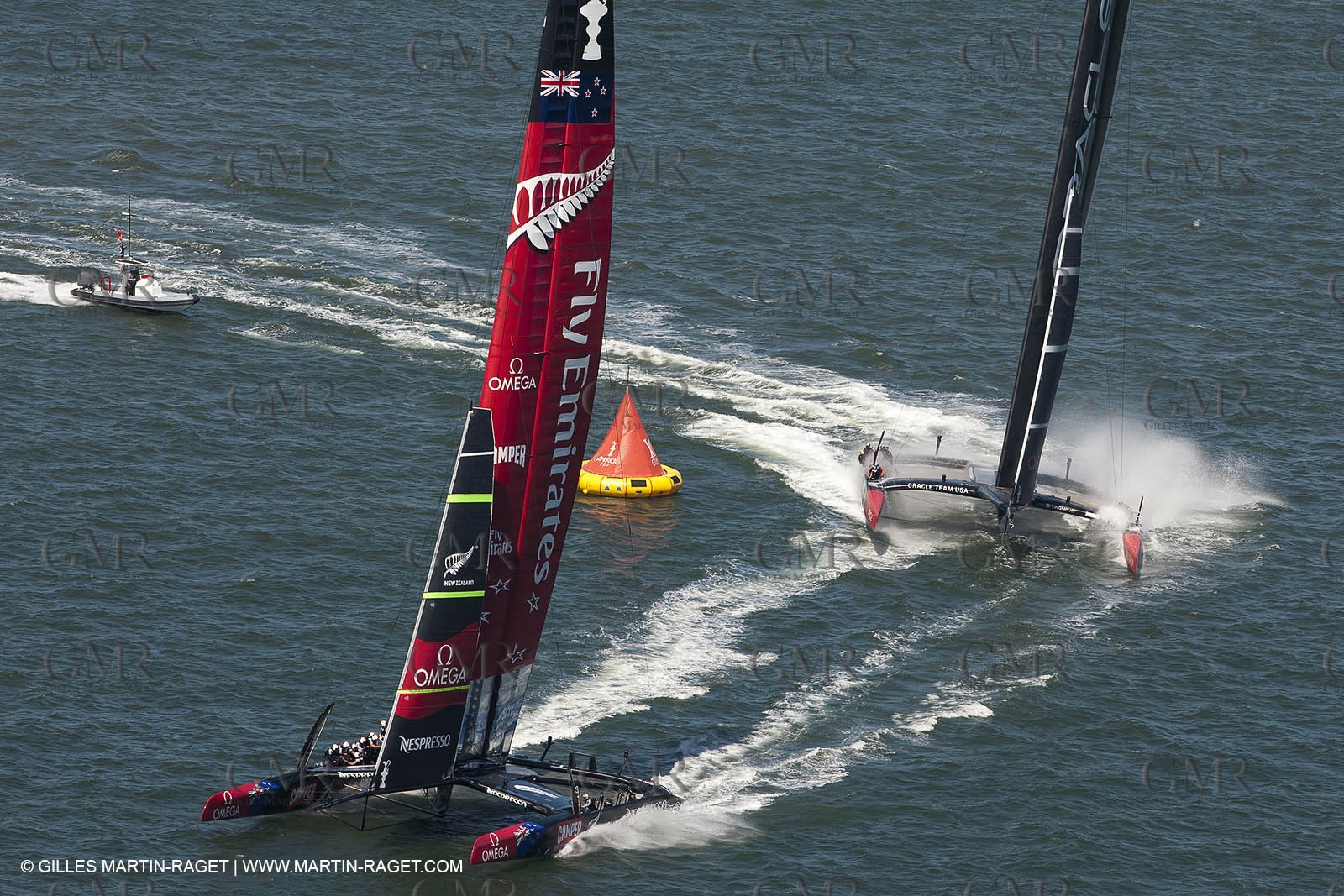 07 09 2013 - San Francisco (USA,CA) - 34th America's Cup - Final Match - Race Day 1