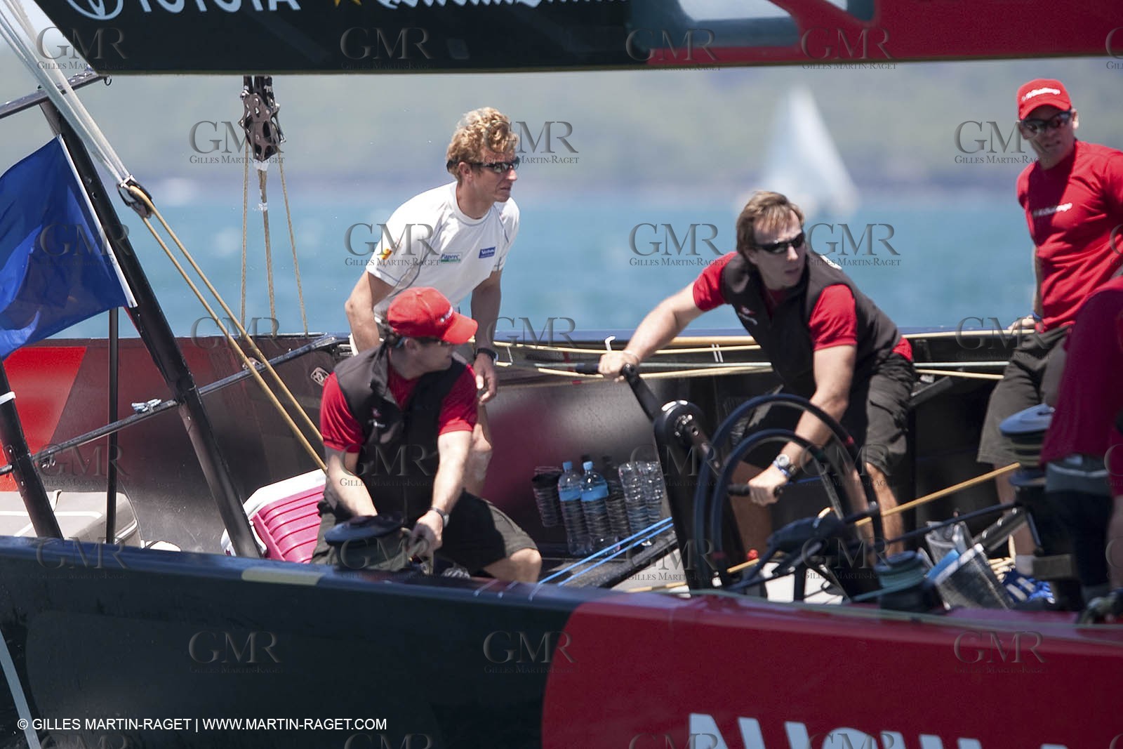 21 01 2009 - Auckland (NZL) -  Louis Vuitton Pacific Series - BMW ORACLE Racing - Training