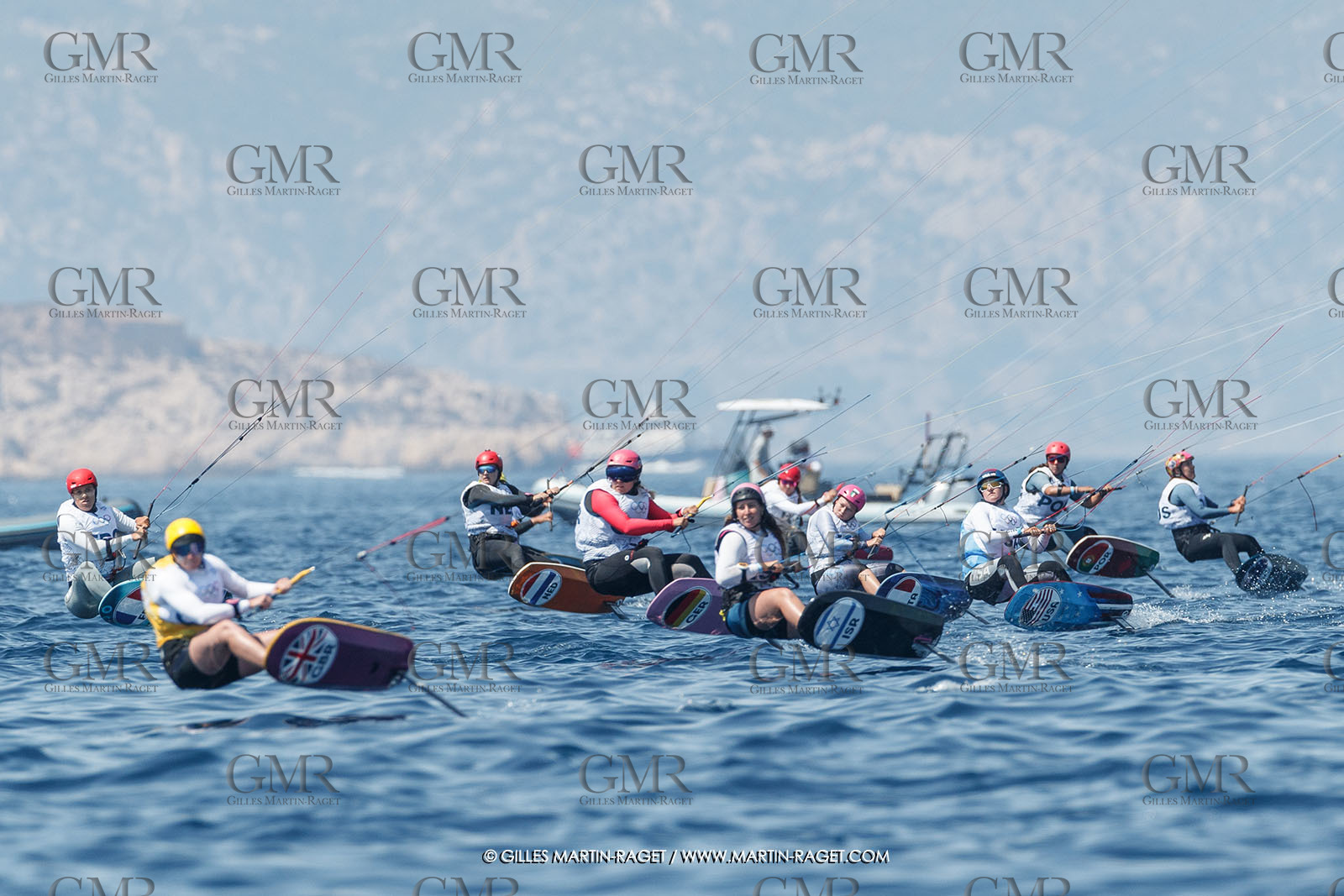 06 08 2024, Marseille (FRA), Paris 2024 Olympic Games, Sailing, Race Day 9