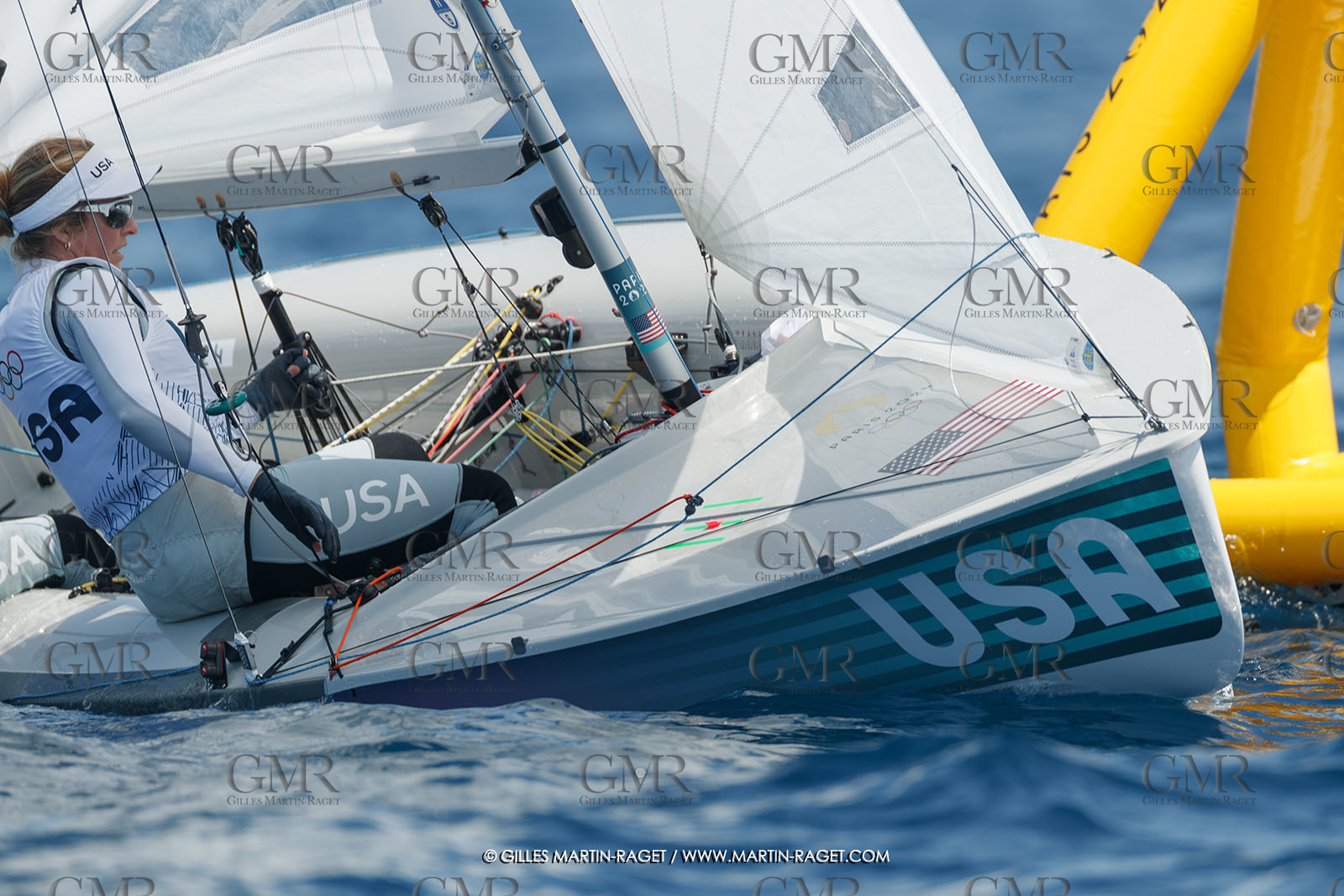 06 08 2024, Marseille (FRA), Paris 2024 Olympic Games, Sailing, Race Day 9