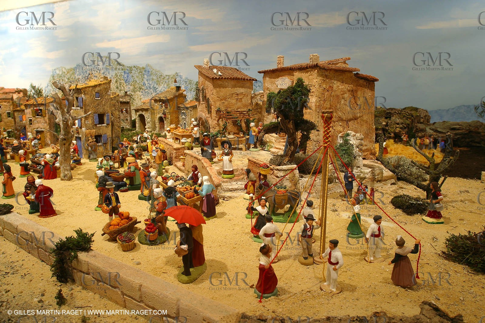 Great crib from les Saintes Maries de la mer (FRA, 13) for Christmas, December 2010