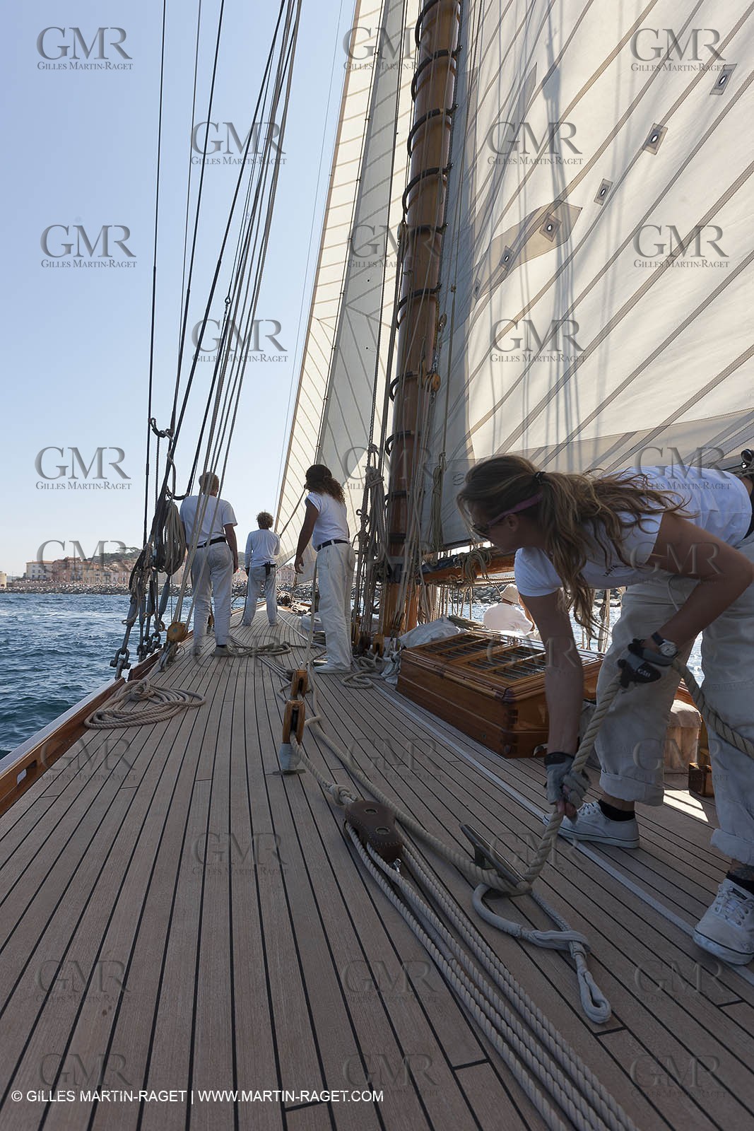 01 10 2011 - Saint Tropez (FRA,13) - Voiles de Saint Tropez 2011 - Classic Yachts - Day 5 - Onboard Mariquita