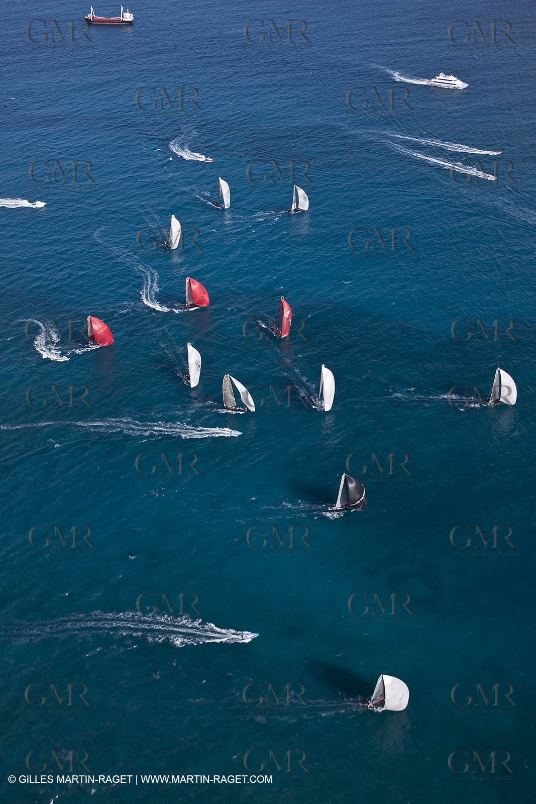 10 12 2010 - Miami (USA, FLA) - 2010 RC 44 World Champîonship - Oracle RC 44 Cup Miami - Day 5 - Fleet racing