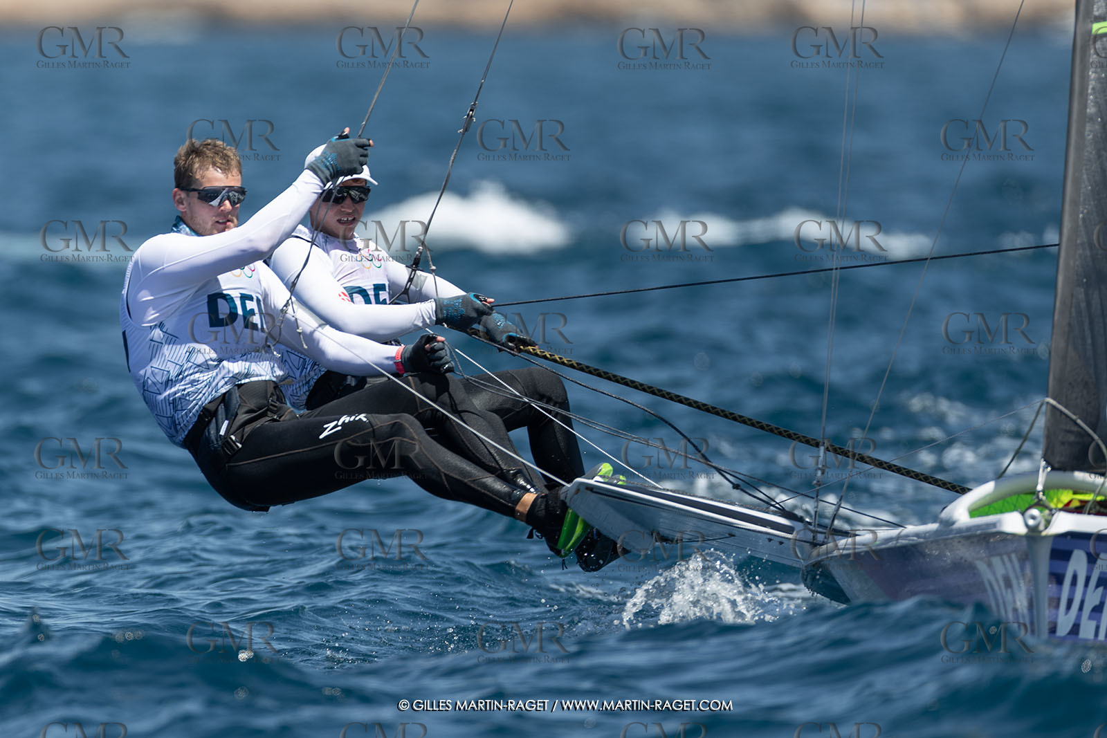 23 07 2024, Marseille (FRA), Paris 2024 Olympic Games, Sailing, Free trainings