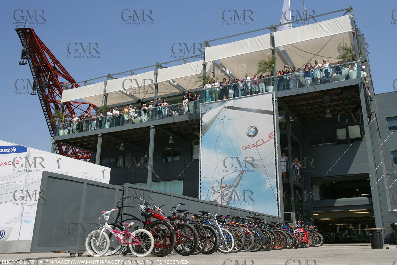 6 05 2007-Valencia (Spain)- 32nd America's Cup - Louis Vuitton Cup - RR2 - Day 8 - BMW ORACLE Racing