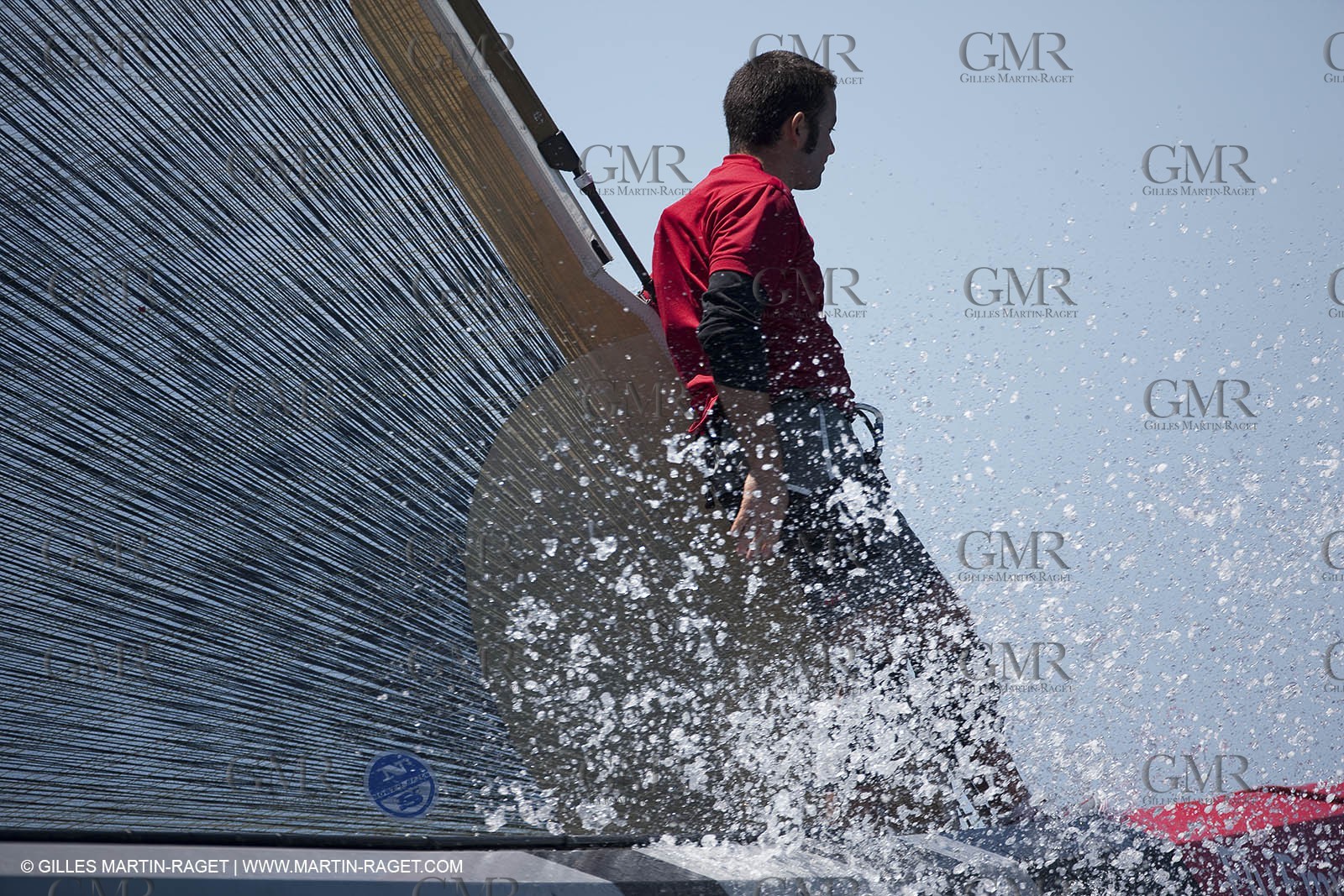 26 01 2009 - Auckland (NZL) - Louis Vuitton Pacific Series - BMW ORACLE Racing - Training