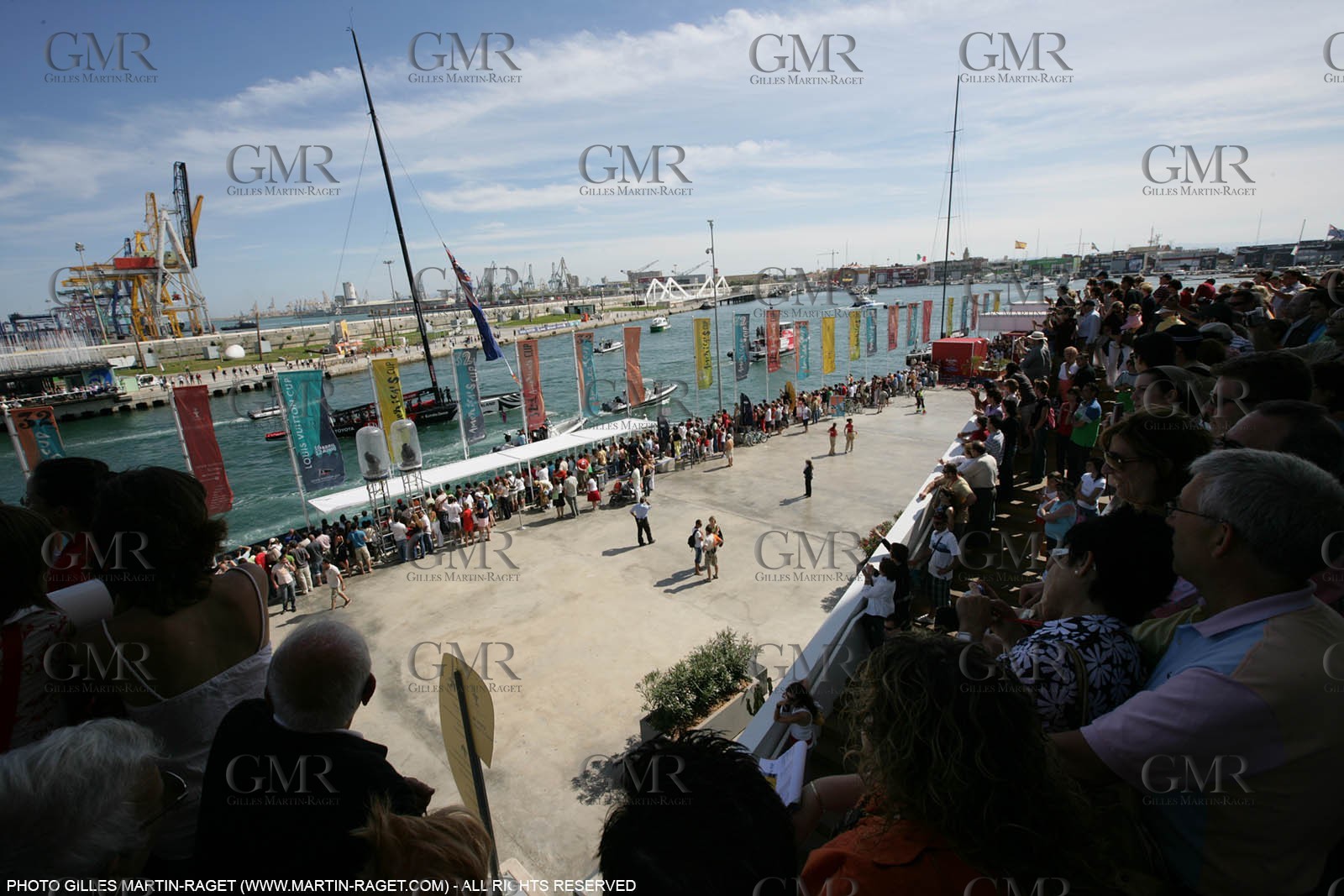 03 06 2007-Valencia (Spain)- 32nd America's Cup - Louis Vuitton Cup Final - Day3