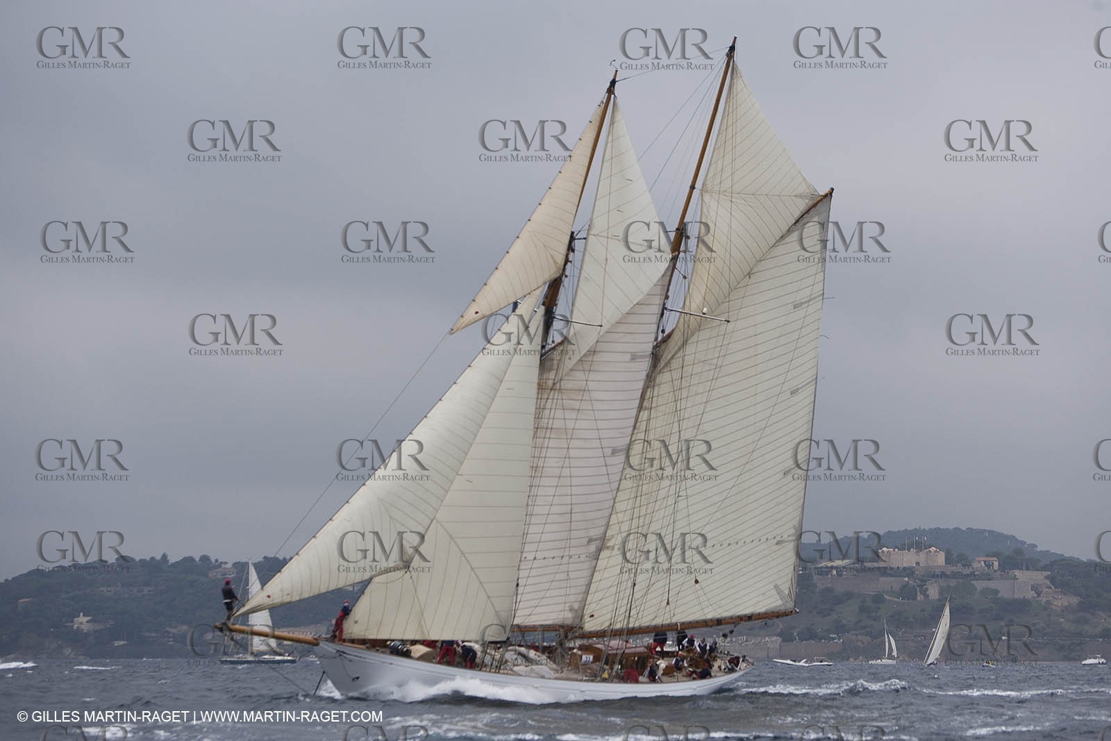 Sailing, Classic yachts, Voiles de Saint-Tropez 2006