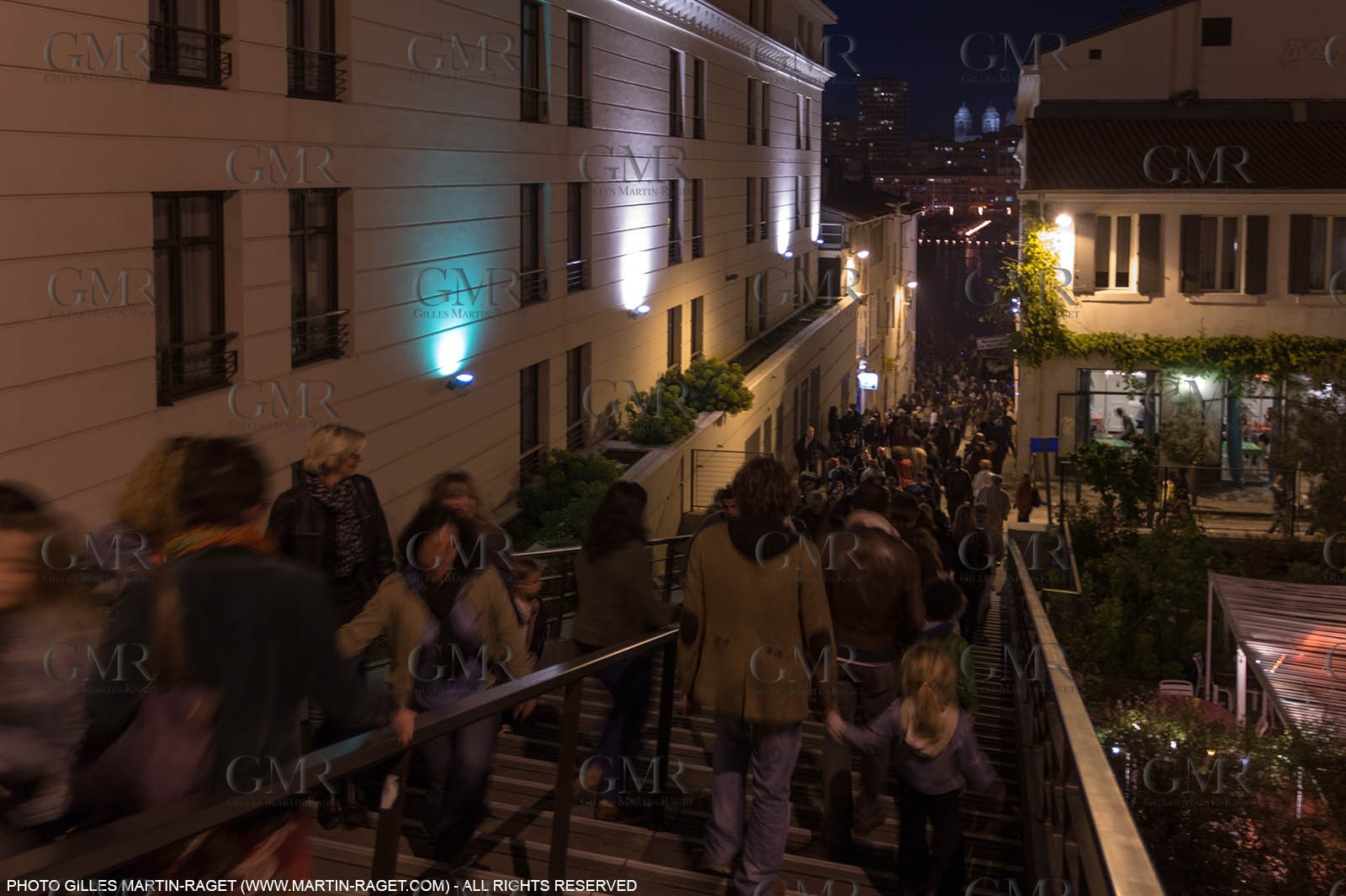 03 05 2013 - Marseille (FRA,13) - Marseille Provence 2013, Historical port Illumination by Company Carabosse