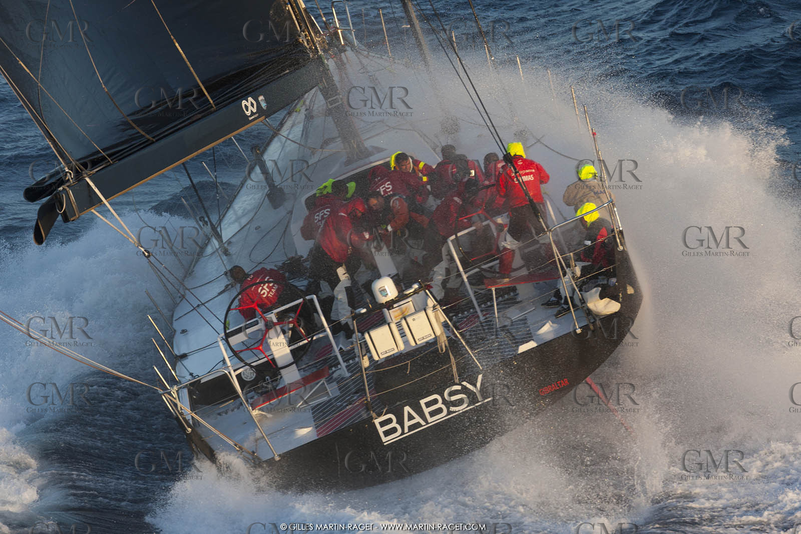09 10 2017, Calvi (FRA,20), VOR 70 Babsy, Tentative de record autour de la Corse à la voile, skipper Franck Cammas