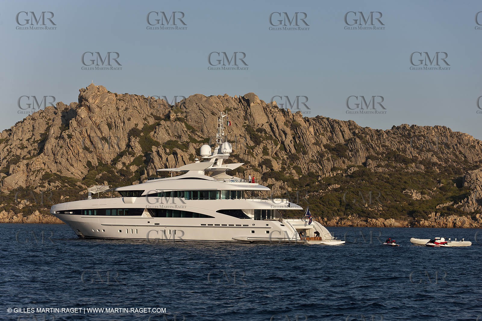 18 08 2011 - La Maddalena (ITA, Sardinia) - Motor yacht Inception