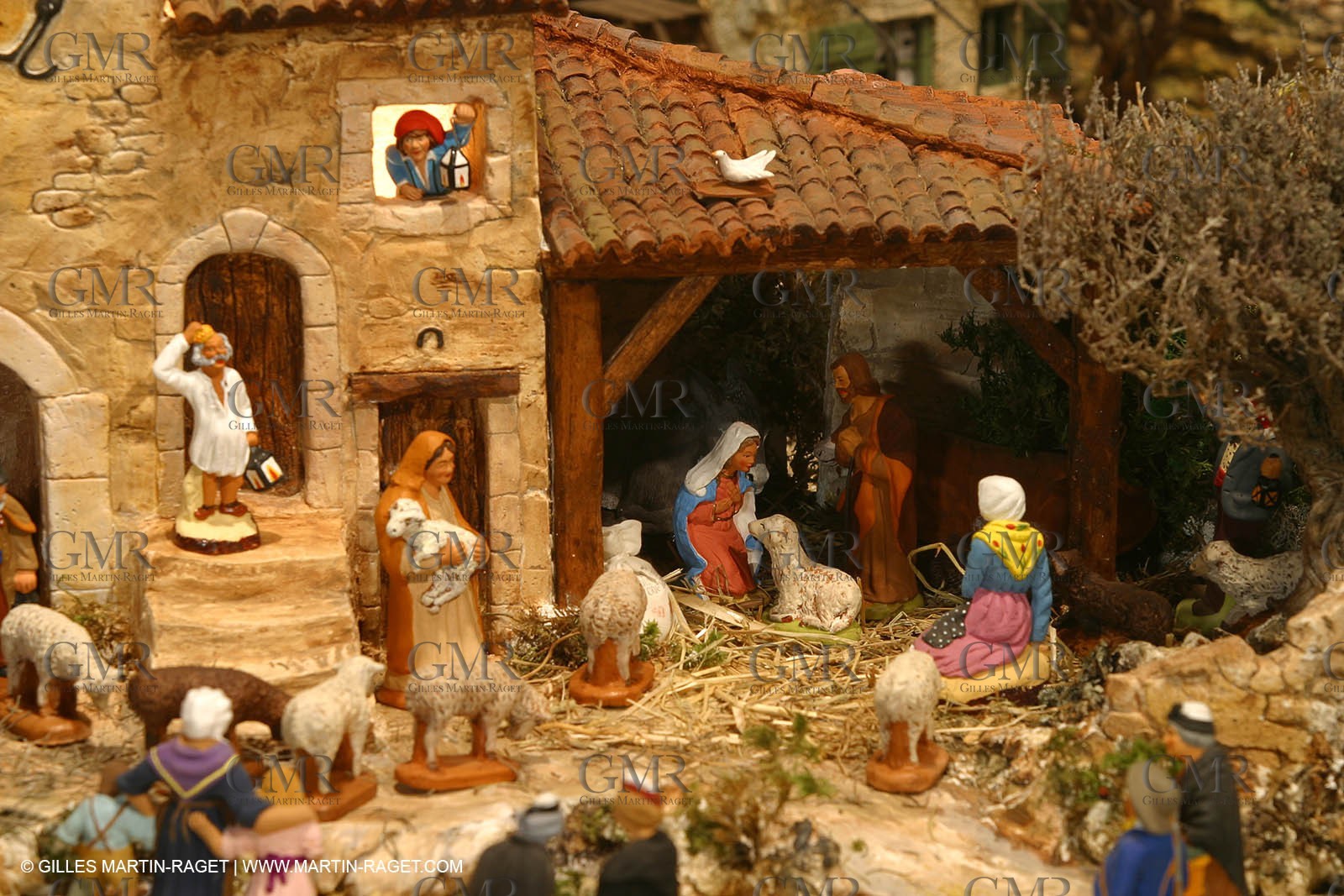 Décembre 2010, Les Saintes Maries de la Mer (FRA,13) , Grande crèche de Noël