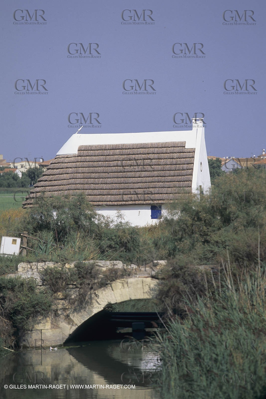 France, Provence, Camargue, Cabane de gardian, Gardian quant