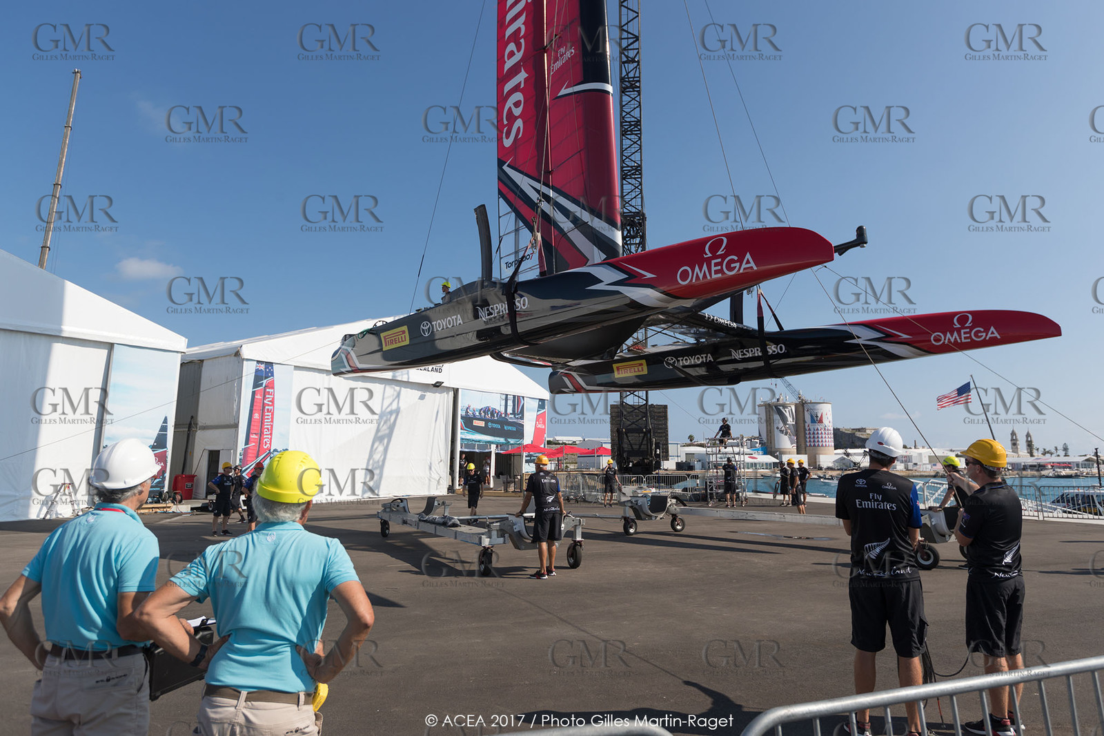17 06 2017 - Bermuda (BDA) - 35th America's Cup 2017 - 35th America's Cup Match Presented by Louis Vuitton, Race day 1
