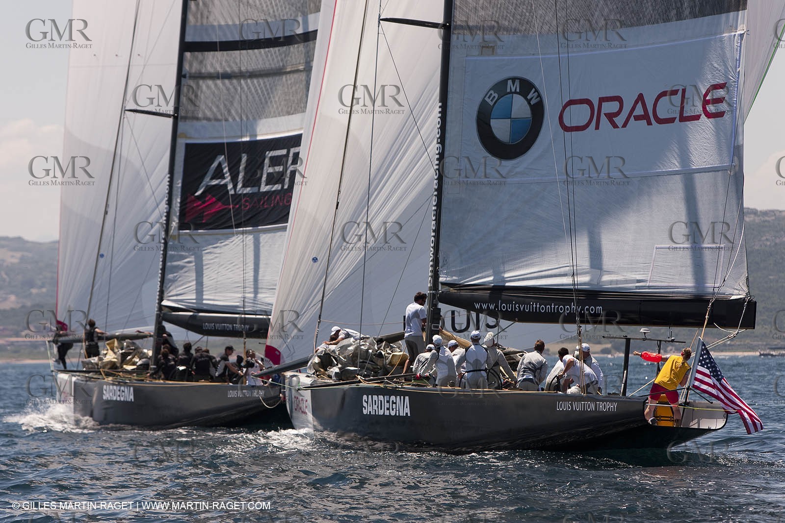 23 05 2010 - La Maddalena (ITA, Sardinia) Louis Vuitton Trophy - BMW ORACLE Racing - Racing Day 2