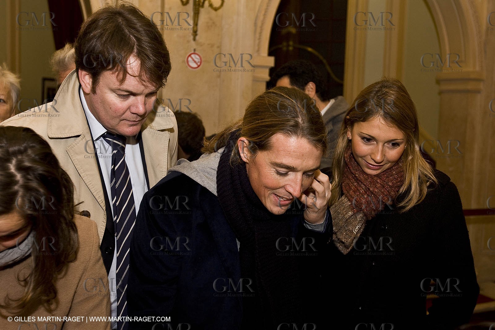 12 08 08 - Paris (FRA) Edouard VII theater - French Sailing Federation - Champions party - French Sailor of the year : Francis Joyon
