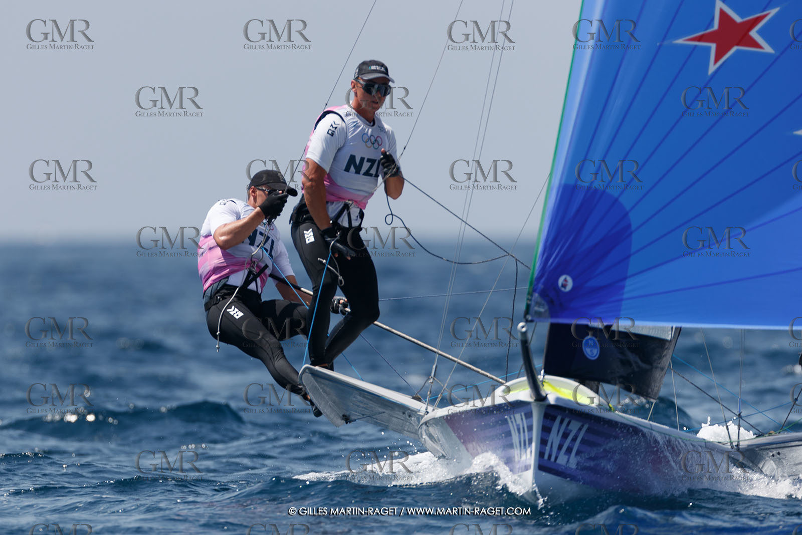 02 08 2024, Marseille (FRA), Paris 2024 Olympic Games, Sailing, Race Day 5,