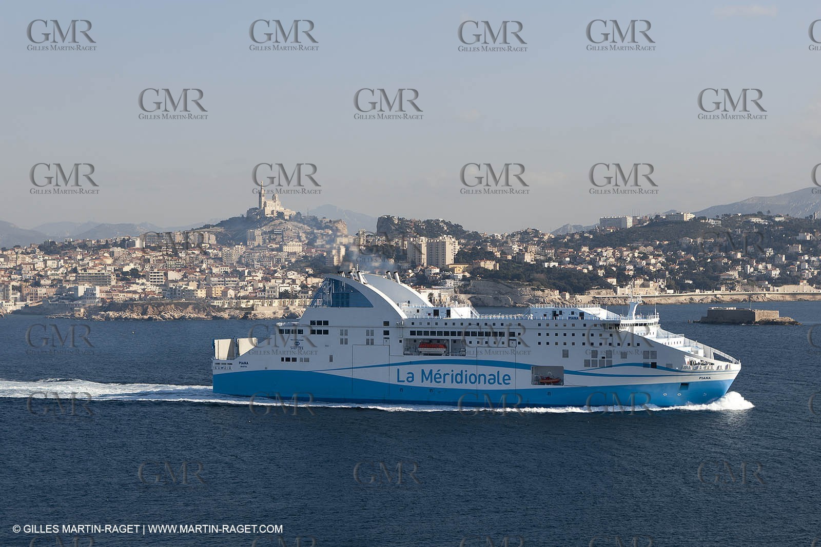 14 01 2012 - Marseille (FRA,13) - La Meridionale shipping company - the Piana off Marseille and the Calanques