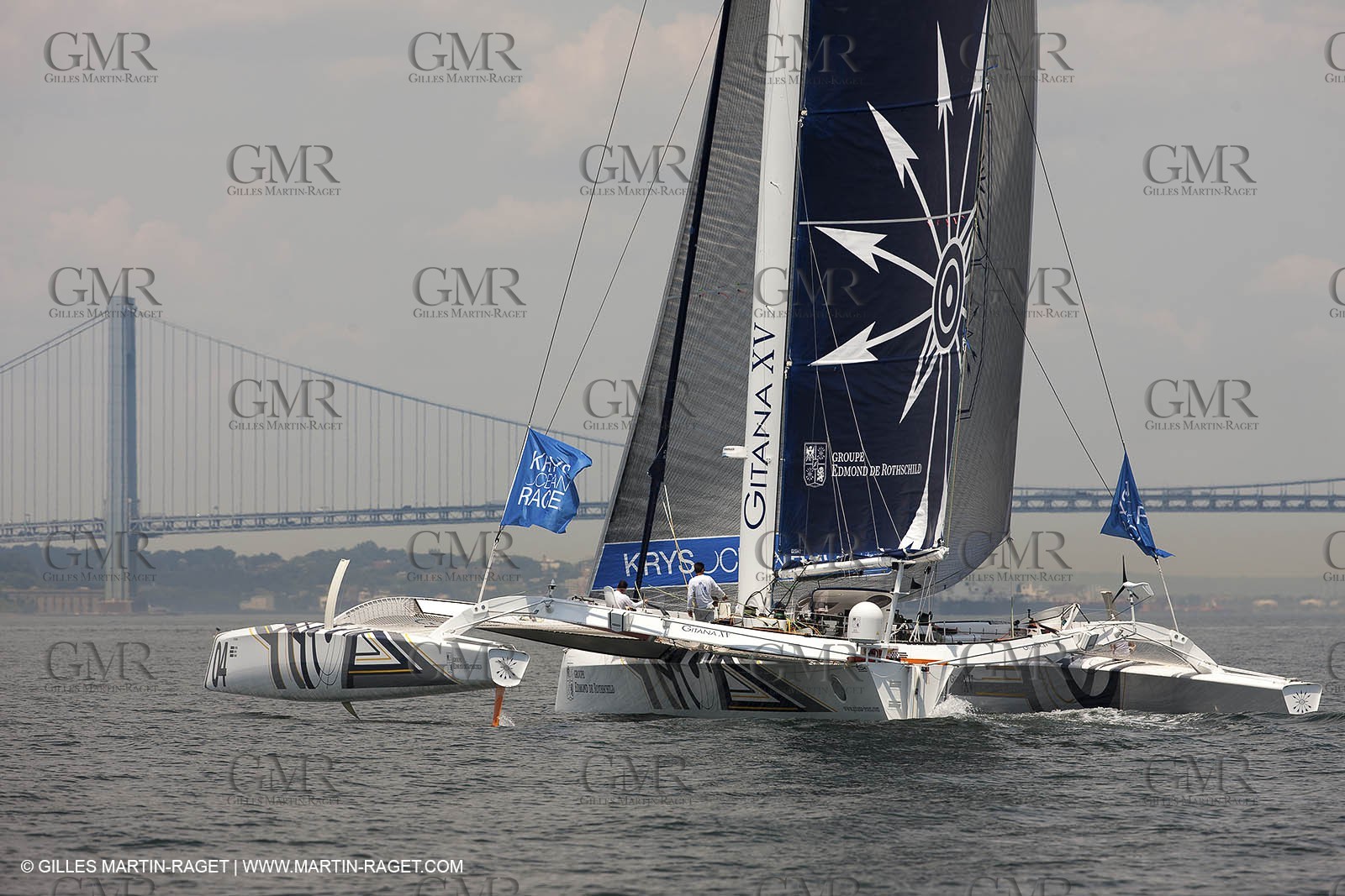 03 07 2012 - New York (USA, NY) - Krys Ocean Race prologuie - arrival in New York