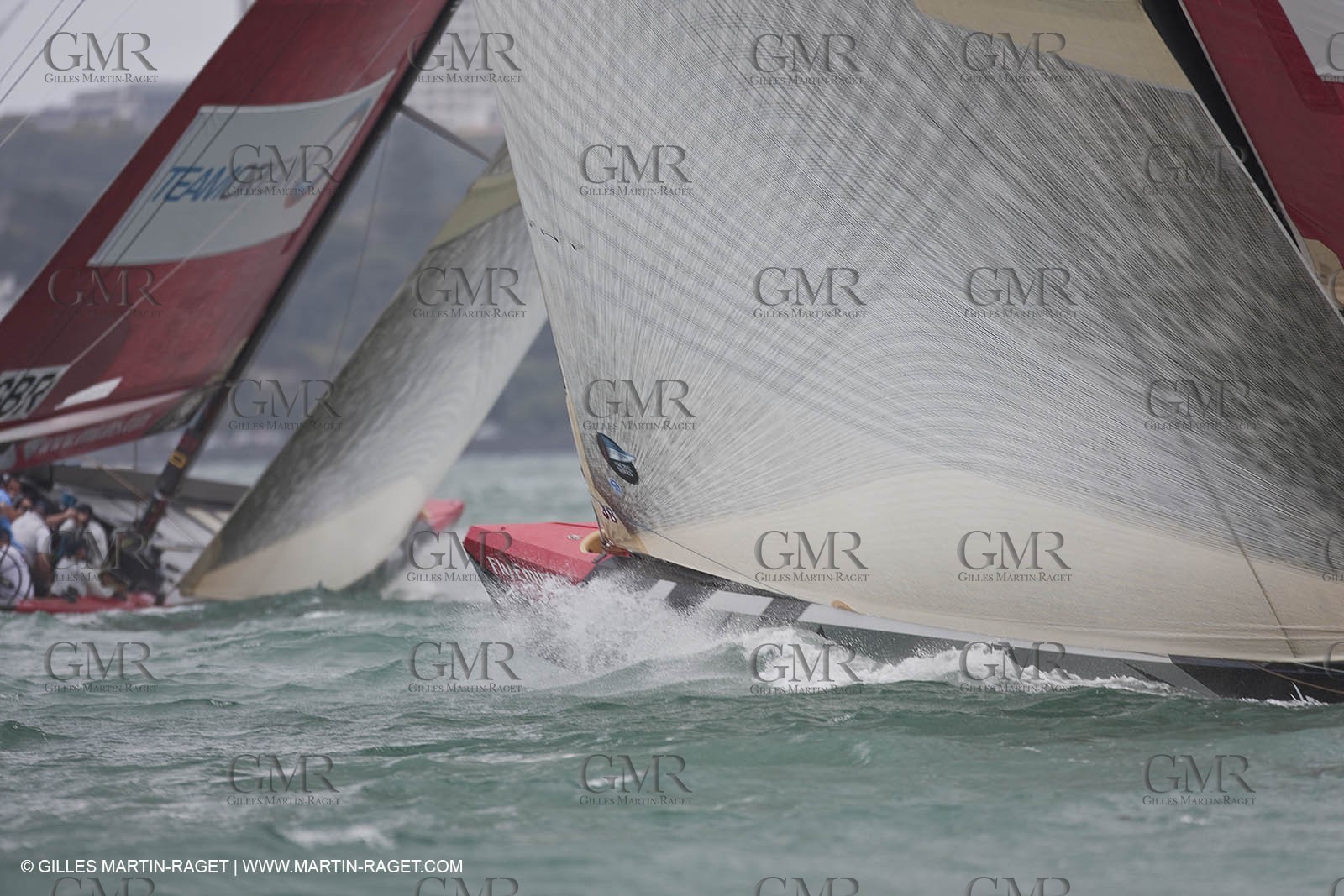 30 01 2009 - Auckland (NZL) - Louis Vuitton Pacific Series - Racing Day 1