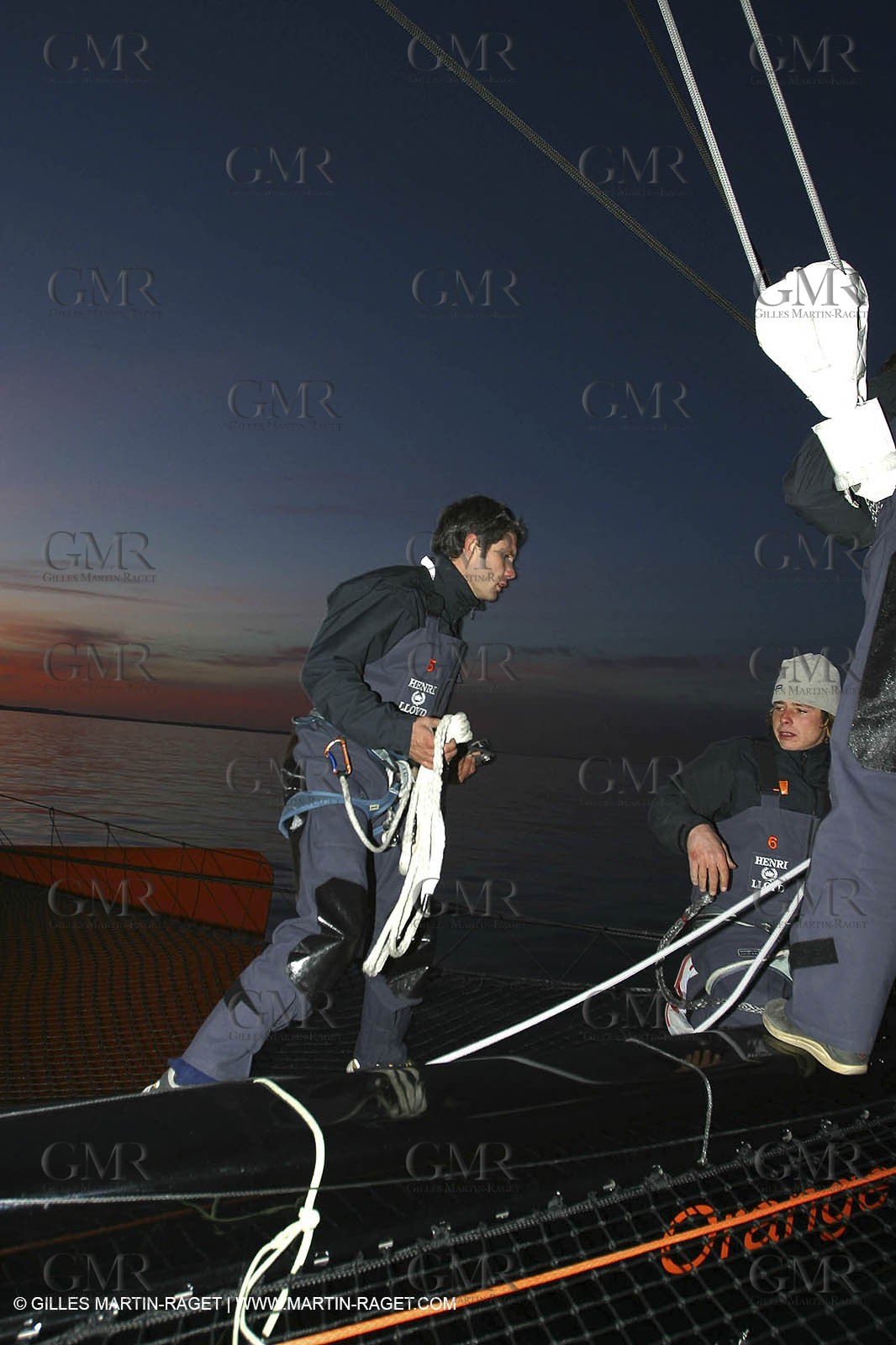 Orange II - Trophée Jules Verne 2004 - Florent  Chastel