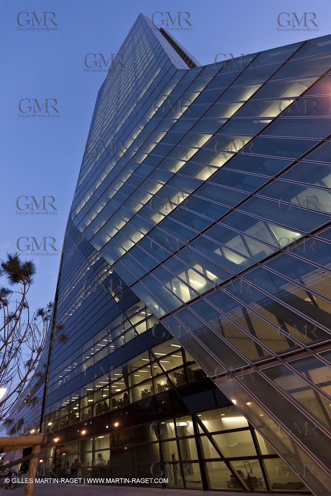 08 03 2012 - Marseille (FRA, 13) - Tour CGA-CGM - Quartier Euroméditerranée