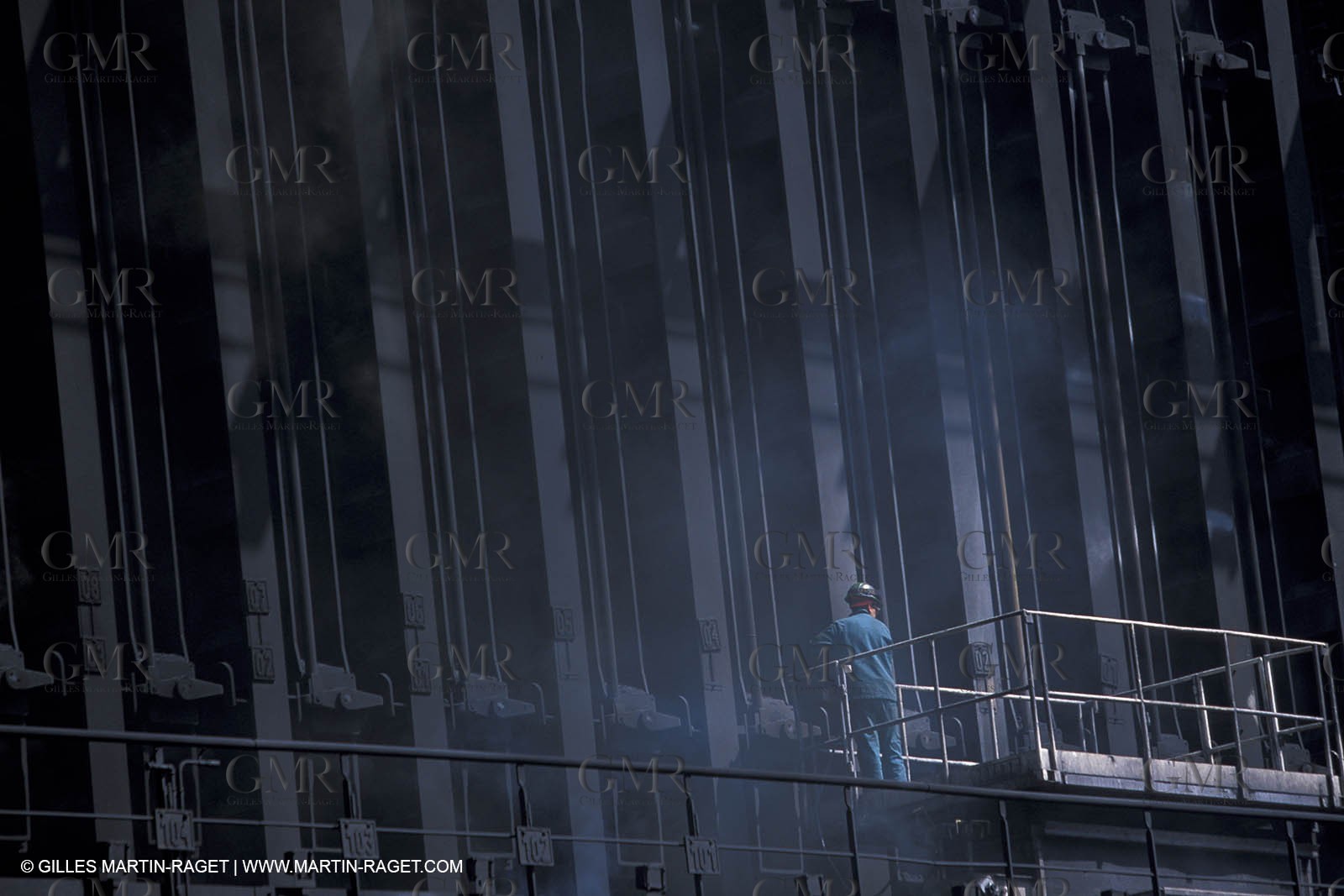 Fos mer - Sollac steel plant