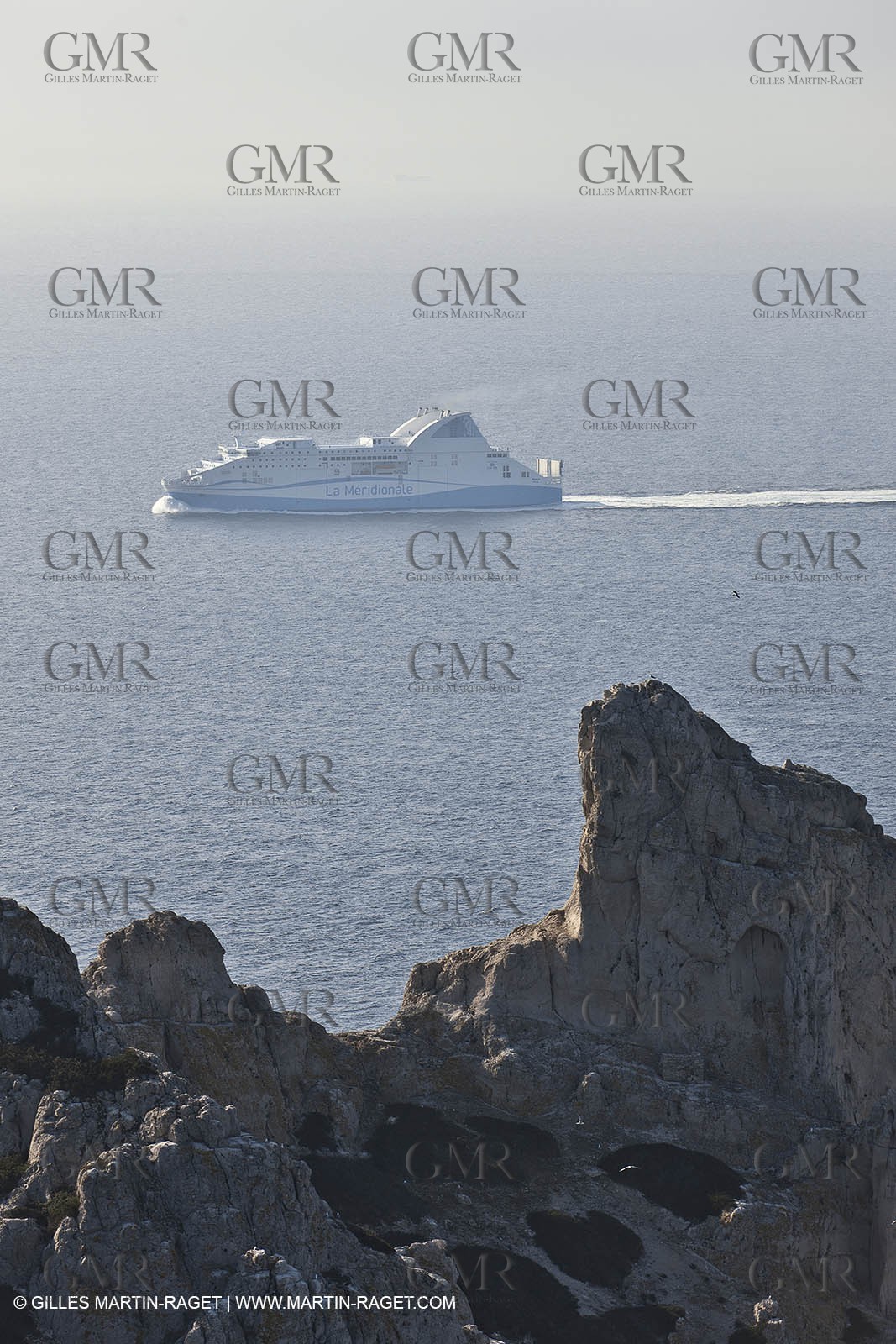 14 01 2012 - Marseille (FRA,13) - La Meridionale shipping company - the Piana off Marseille and the Calanques