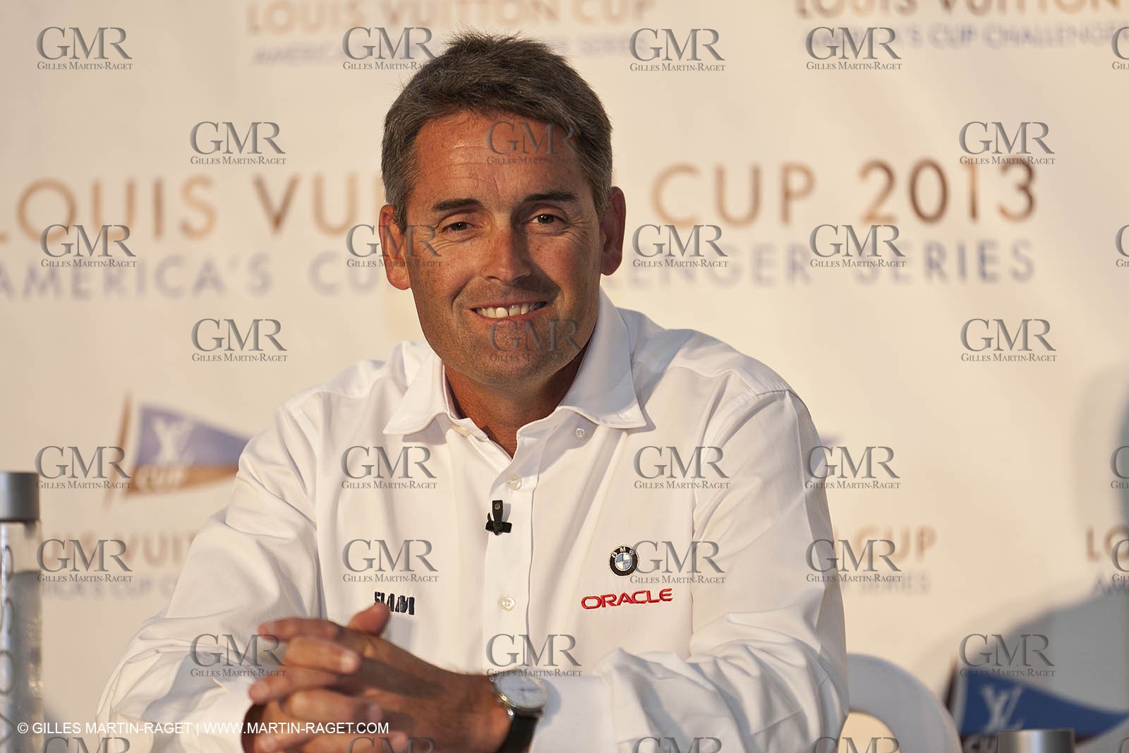 27 11 2010 - Dubao (UAE) - 34th America's Cup - Louis Vuitton Partnership announcement - Russell Coutts