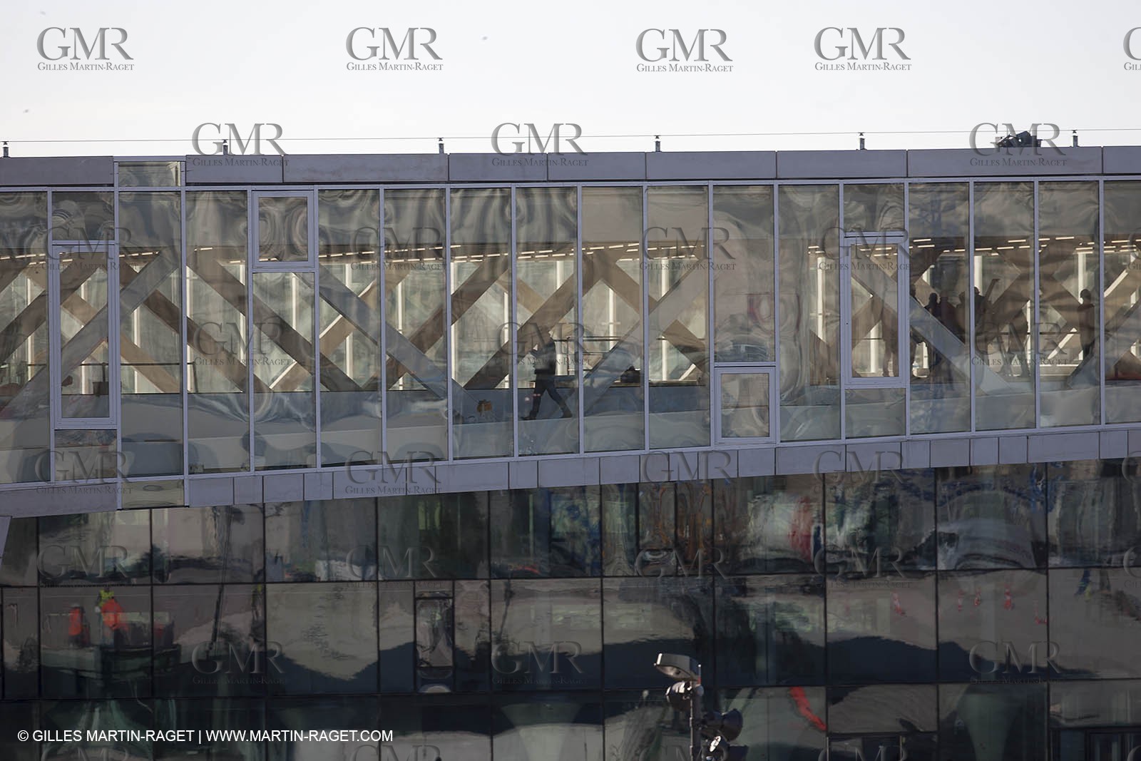 11 01 2013 - Marseille (FRA,13) - Marseille Provence 2013, European capital of Culture, J4 Esplanade, MUCEM Museum and Villa Mediterranée.