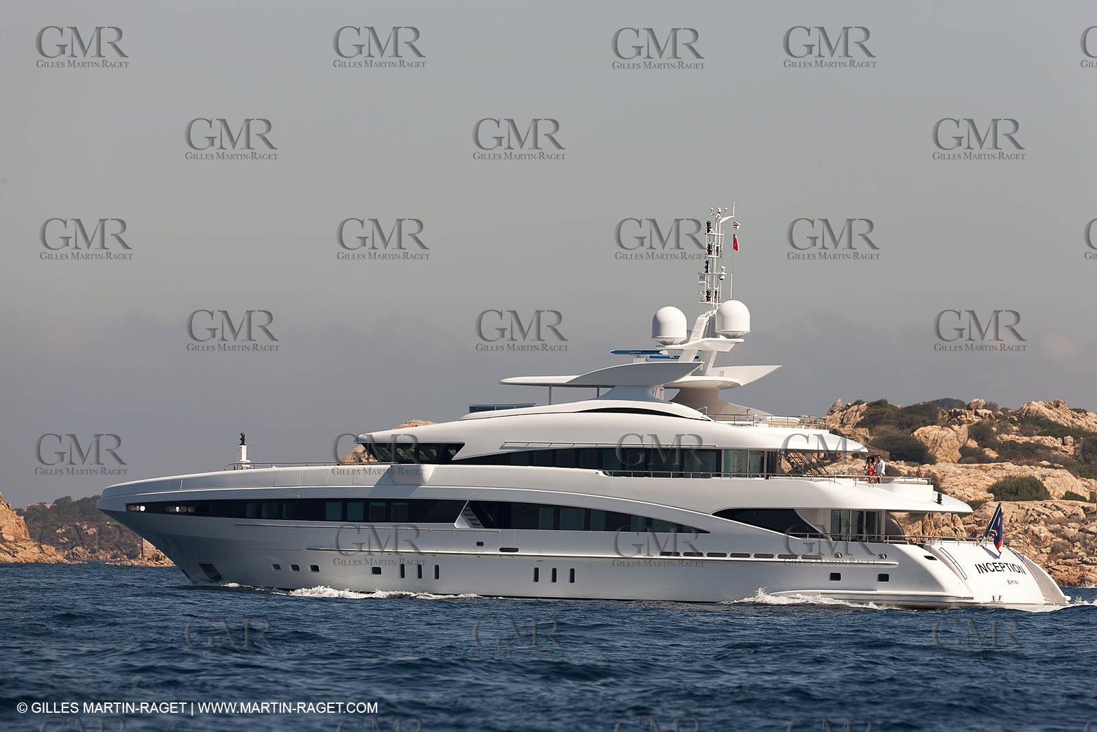 18 08 2011 - La Maddalena (ITA, Sardinia) - Motor yacht Inception