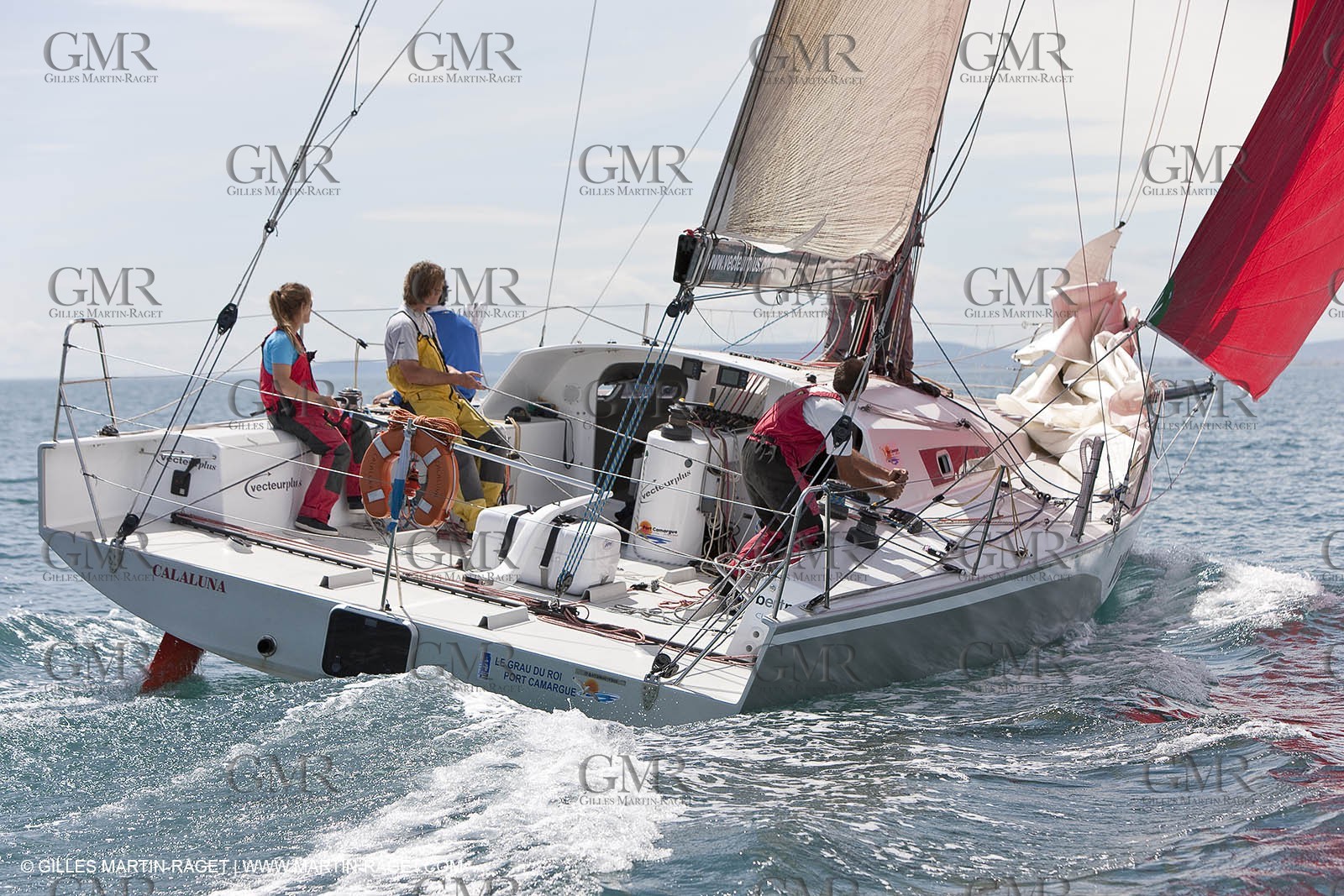 01 06 2010 - Port Camargue (FRA,30) - Class 40 Vecteur Plus, entraînements
