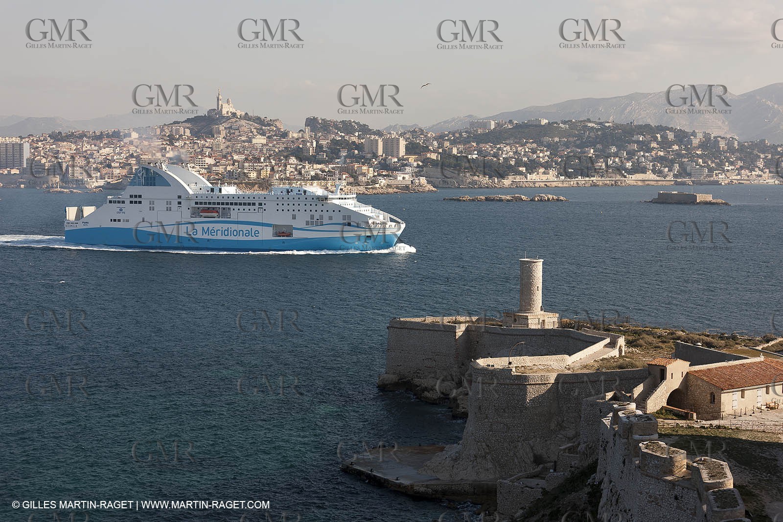 14 01 2012 - Marseille (FRA,13) - La Meridionale shipping company - the Piana off Marseille and the Calanques