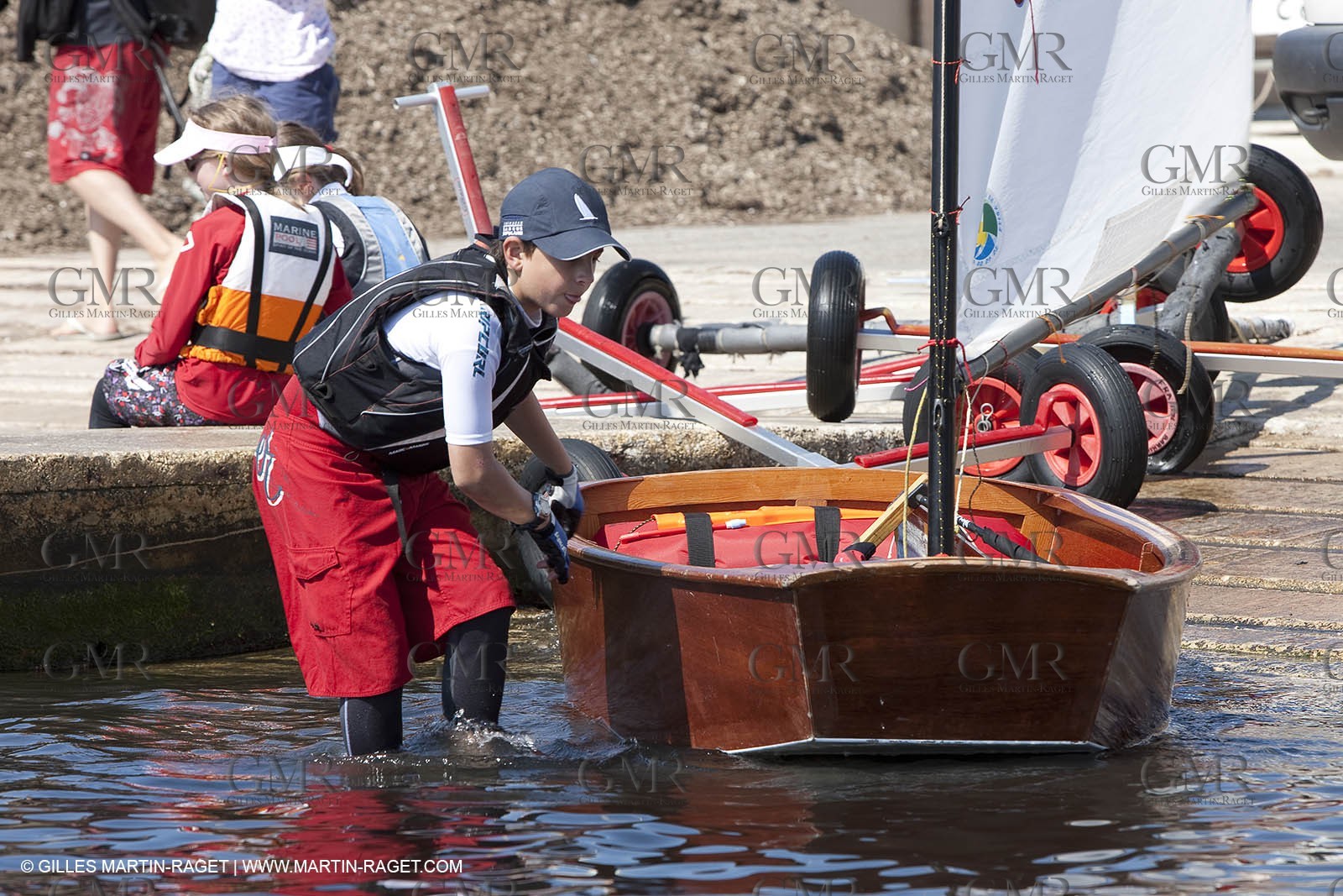 24 05 2010 - Hyères (FRA,83) - wooden optimist