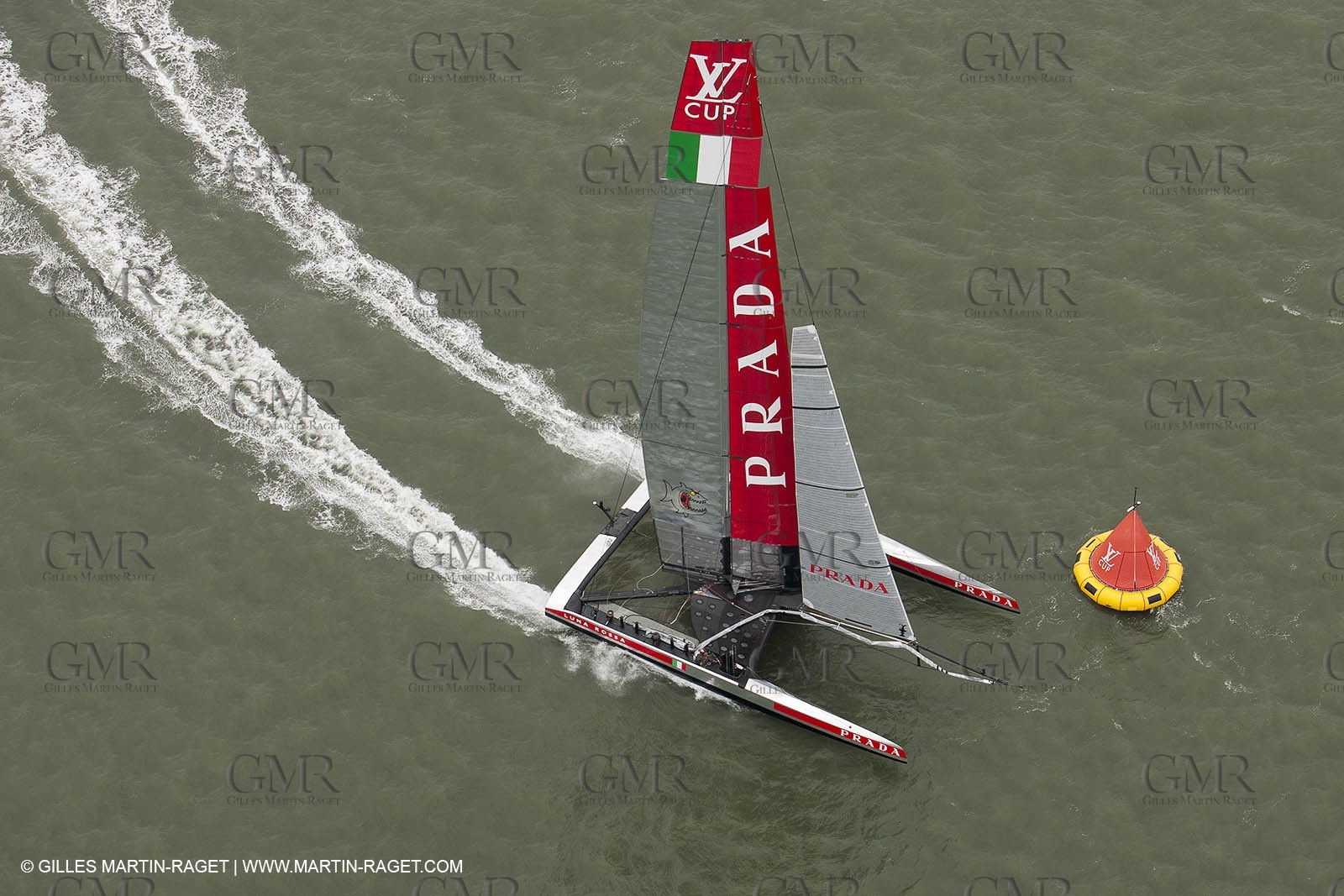 23 07 2013 - San Francisco (USA,CA) - 34th America's Cup - Louis Vuitton Cup - Race Day 9 - Emirates New Zealand Vs Luna Rossa