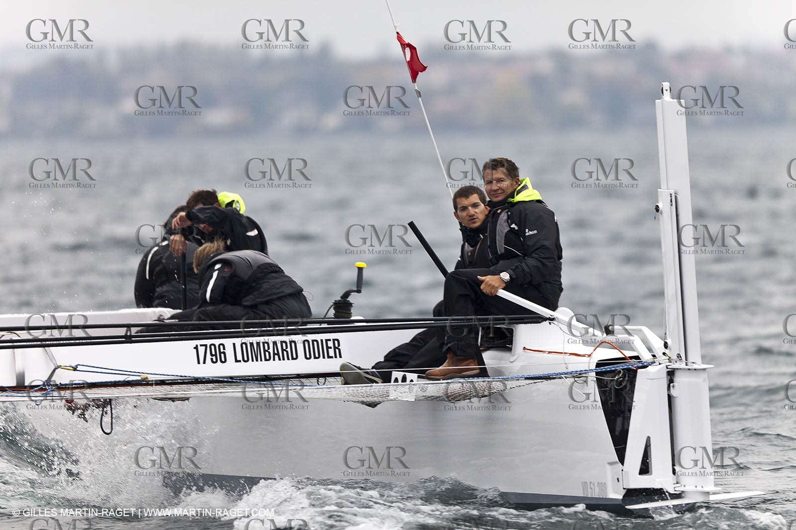 09 10 2010 - Morges (SUI) - L'Hydroptère.CH - 1ère sortie