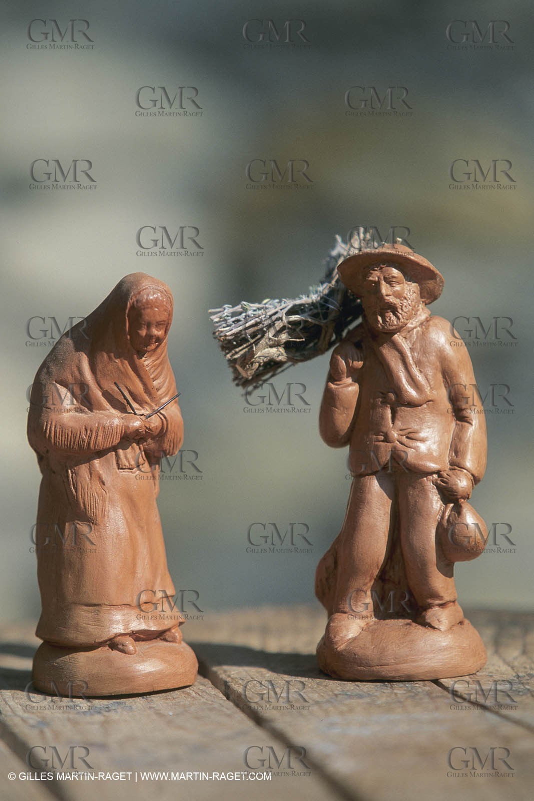 Les Baux de Provence, Atelier de fabrication de santons