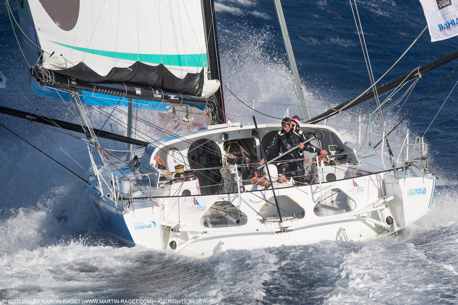 13 07 2017, Port Camargue (FRA,30), Transat Jacques Vabre 2017, Bastide Otio (Kito de Pavant, Yannick Bestaven), offshore trainings