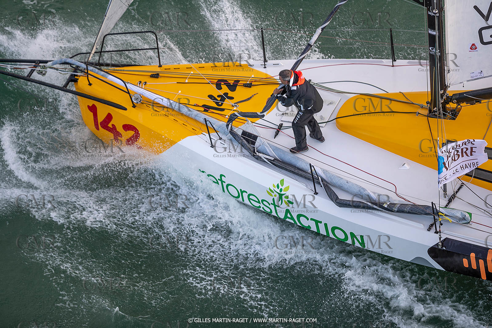 07 11 2021, Le Havre (FRA), Départ Transat Jacques Vabre 2021