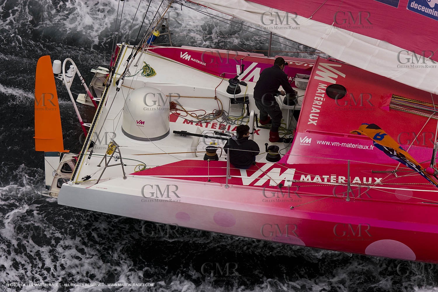 02 10 2007 - Le Havre (FRA,76) - Transat Jacques Vabre 2007 - Monos IMOCA start