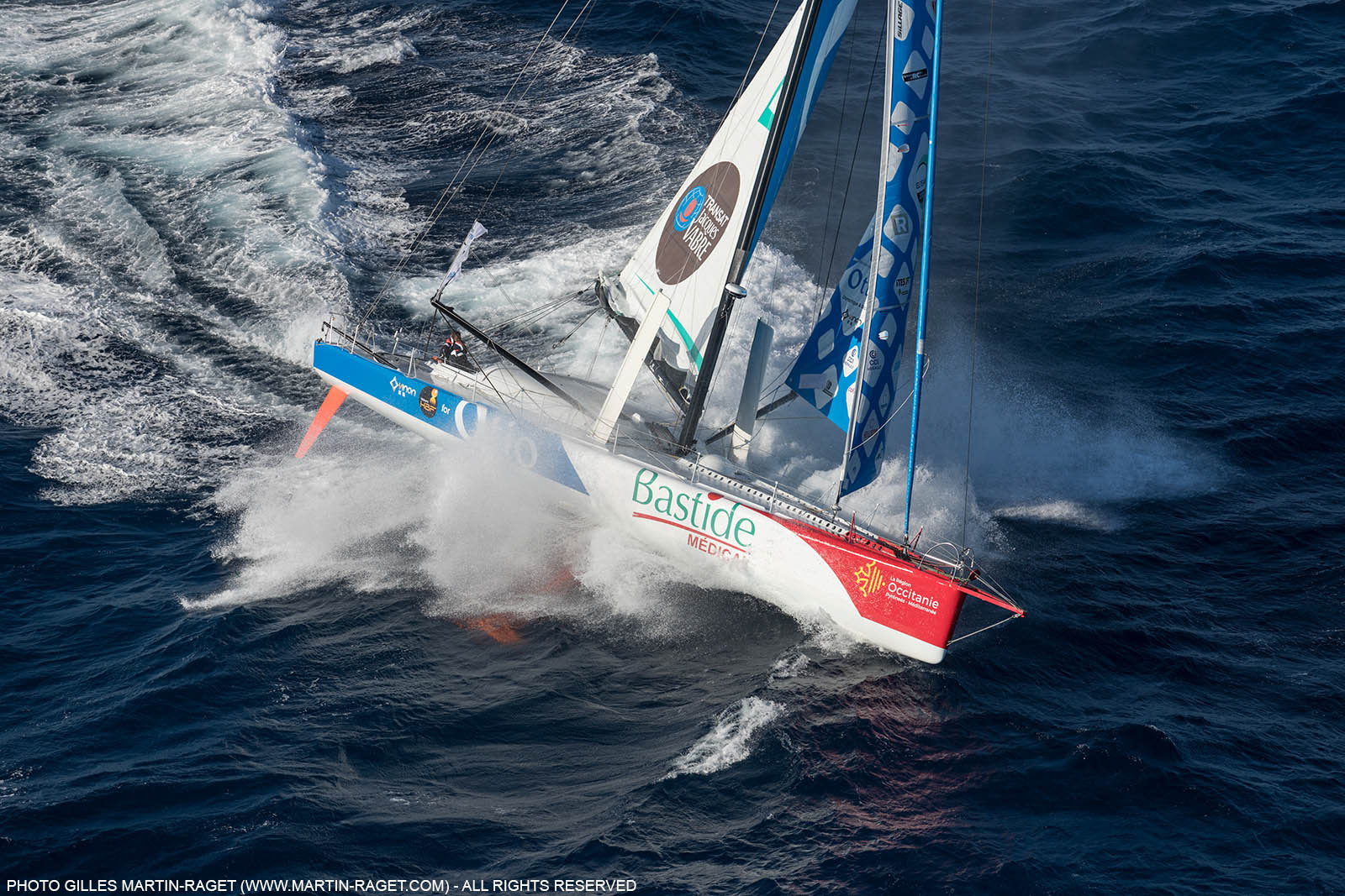 13 07 2017, Port Camargue (FRA,30), Transat Jacques Vabre 2017, Bastide Otio (Kito de Pavant, Yannick Bestaven), offshore trainings