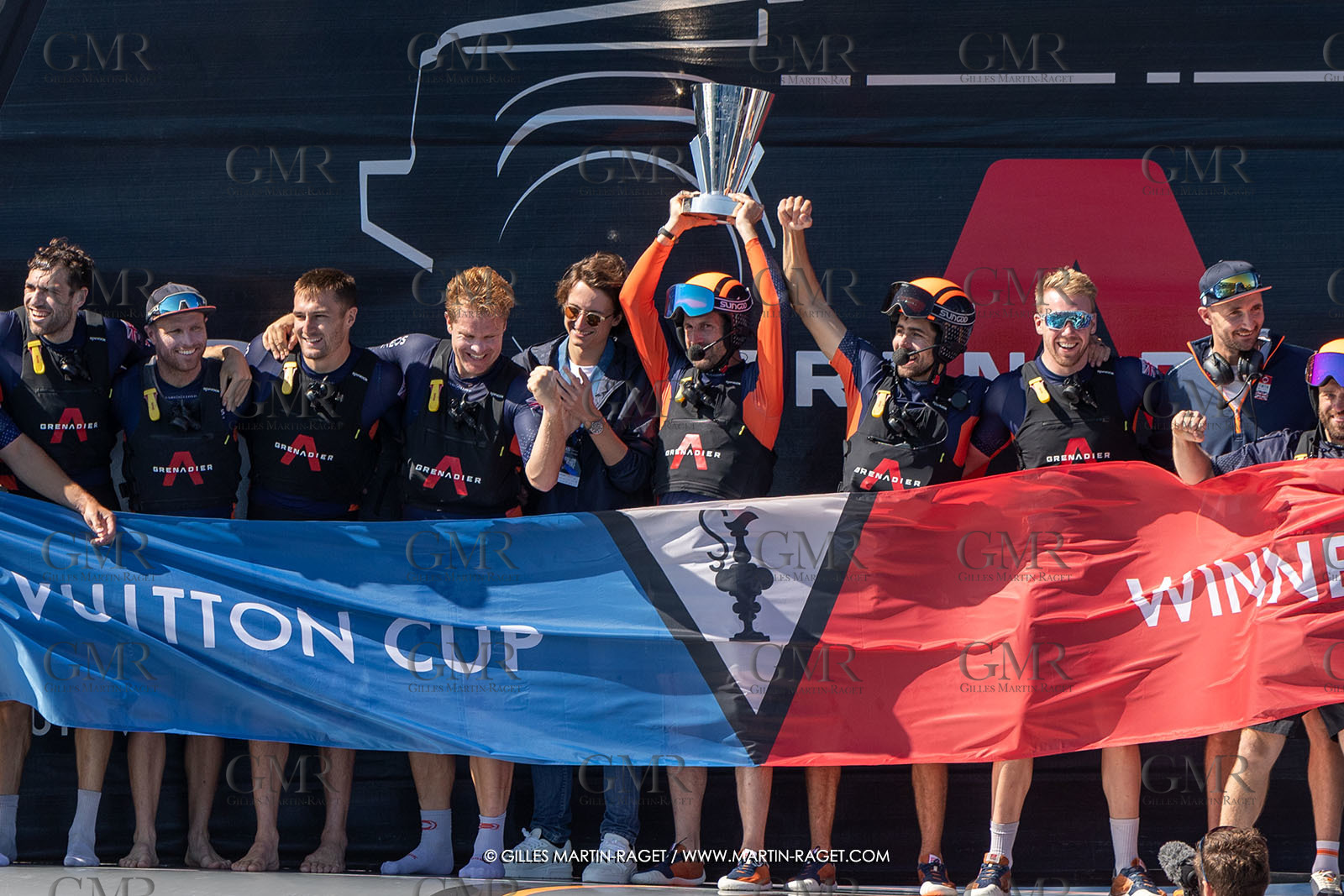 04 10 2024, Barcelona (ESP), 37th America's Cup, Louis Vuitton Cup Final, Race Day 7