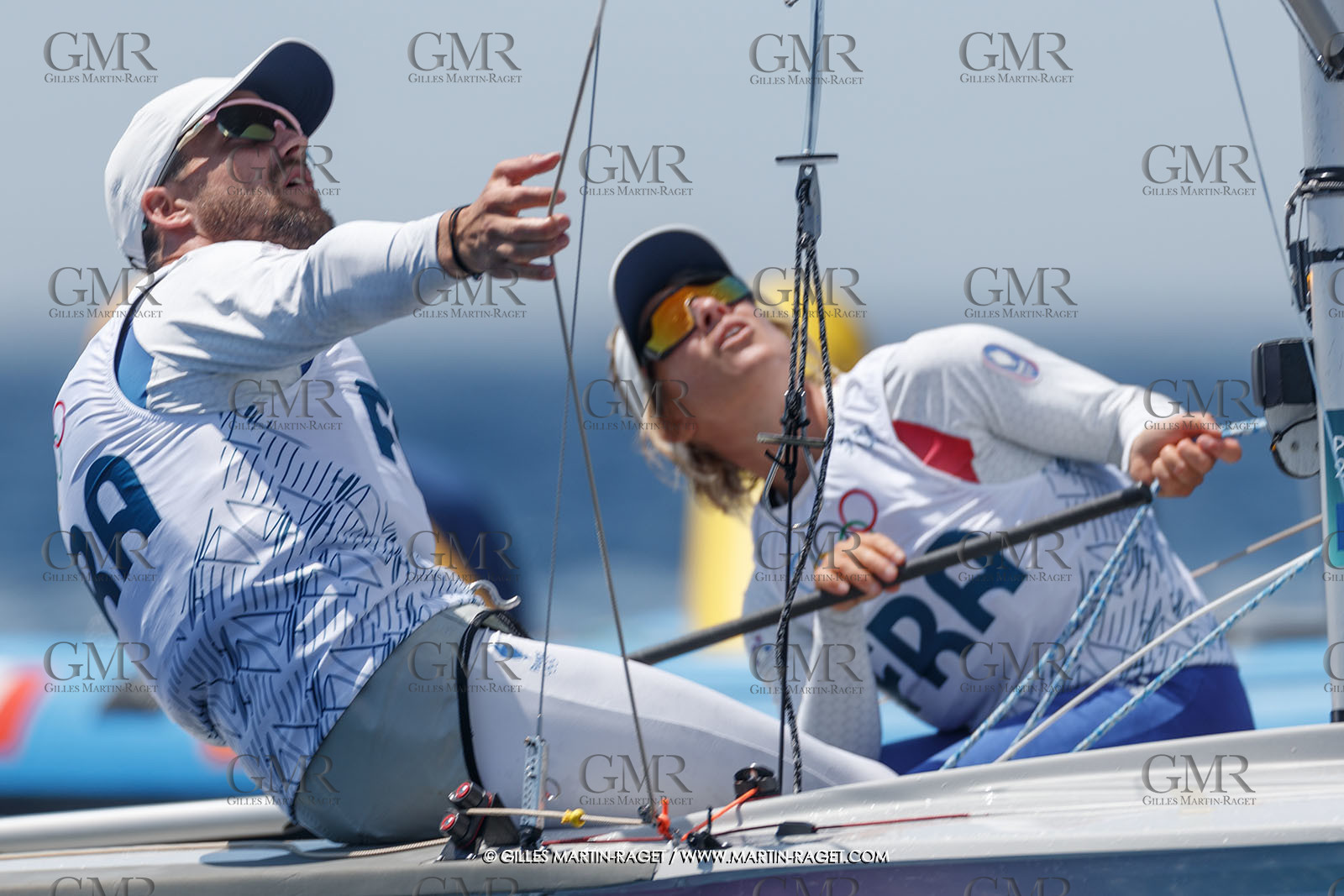 26 07 2024, Marseille (FRA), Paris 2024 Olympic Games, Sailing, Free trainings