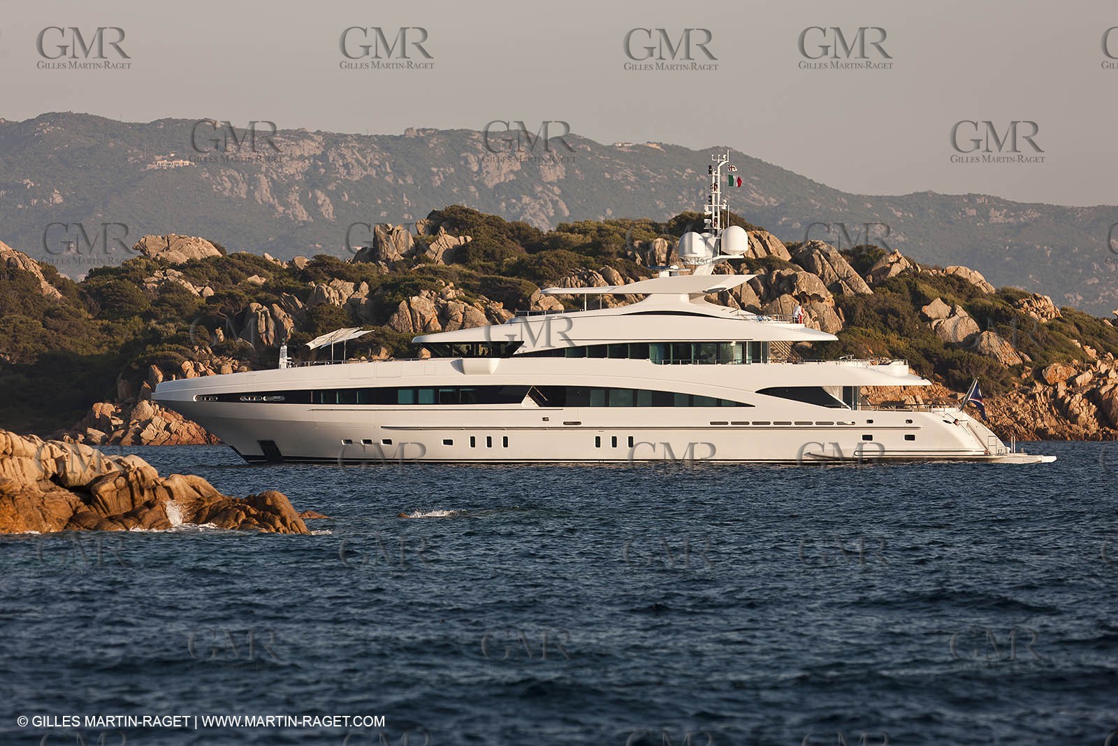 18 08 2011 - La Maddalena (ITA, Sardinia) - Motor yacht Inception