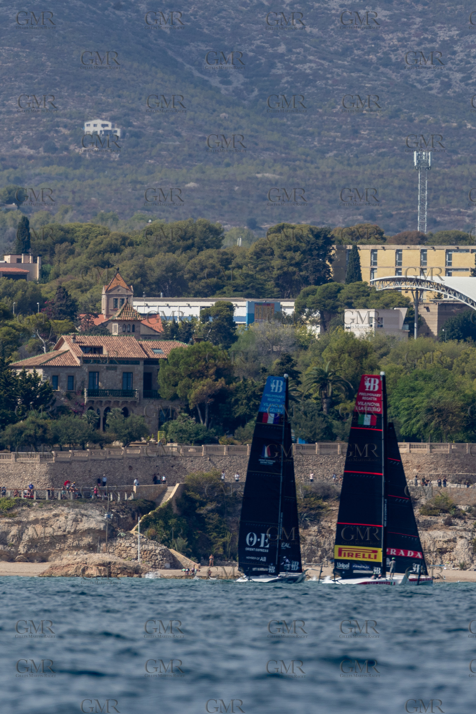 16 09 2023, Vilanova i La Geltru (ESP), 37th America's Cup, 1st Preliminary Regatta, Race Day 2
