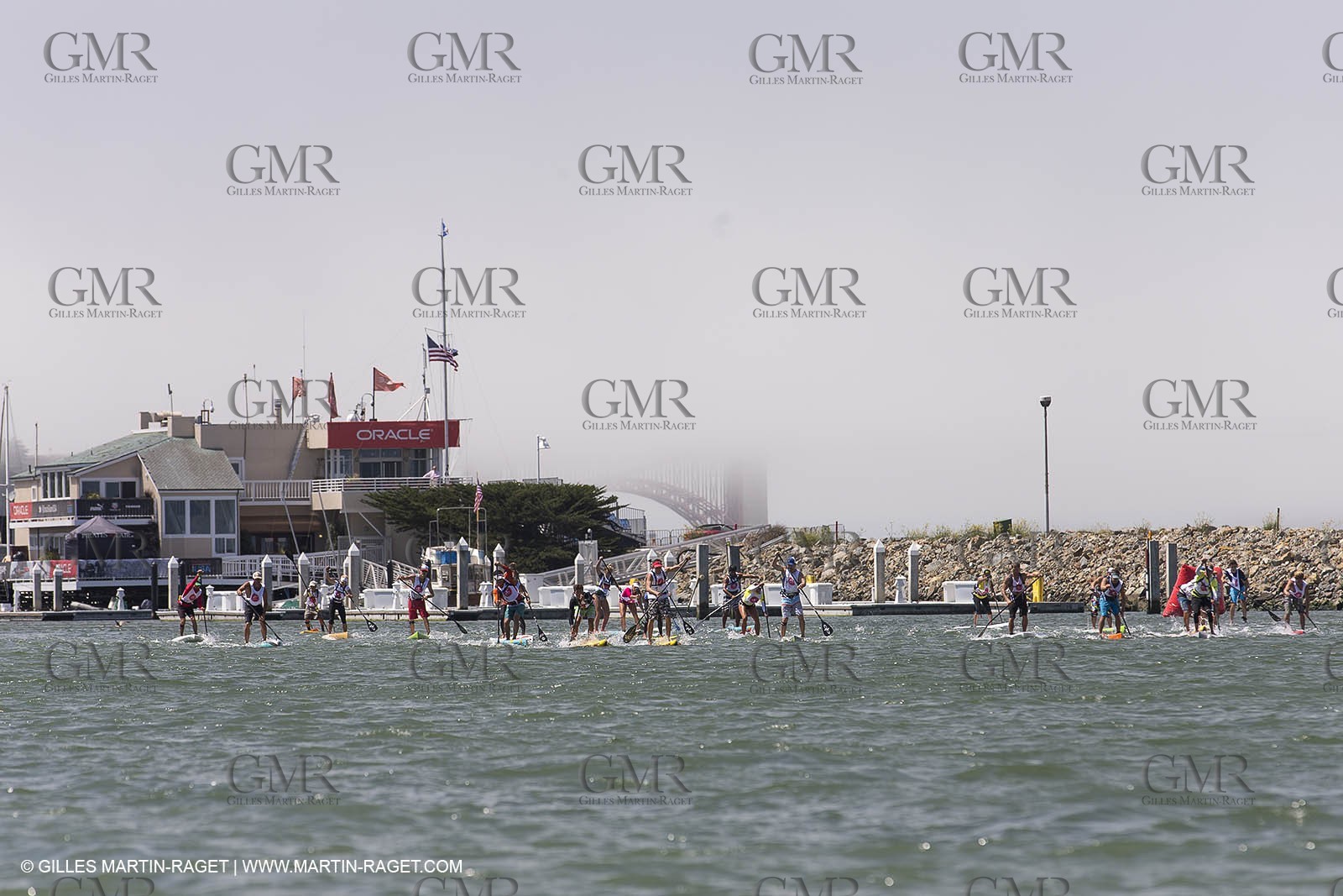 31 08 2013 - San Francisco (USA,CA) - 34th America's Cup - AC Open - Stand Up Paddle