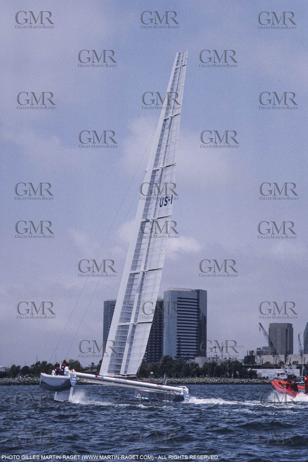 Sailing, Yacht Racing, America's Cup XXVII, San Diego (USA,CA) 1988, Stars & Stripes Vs New Zealand