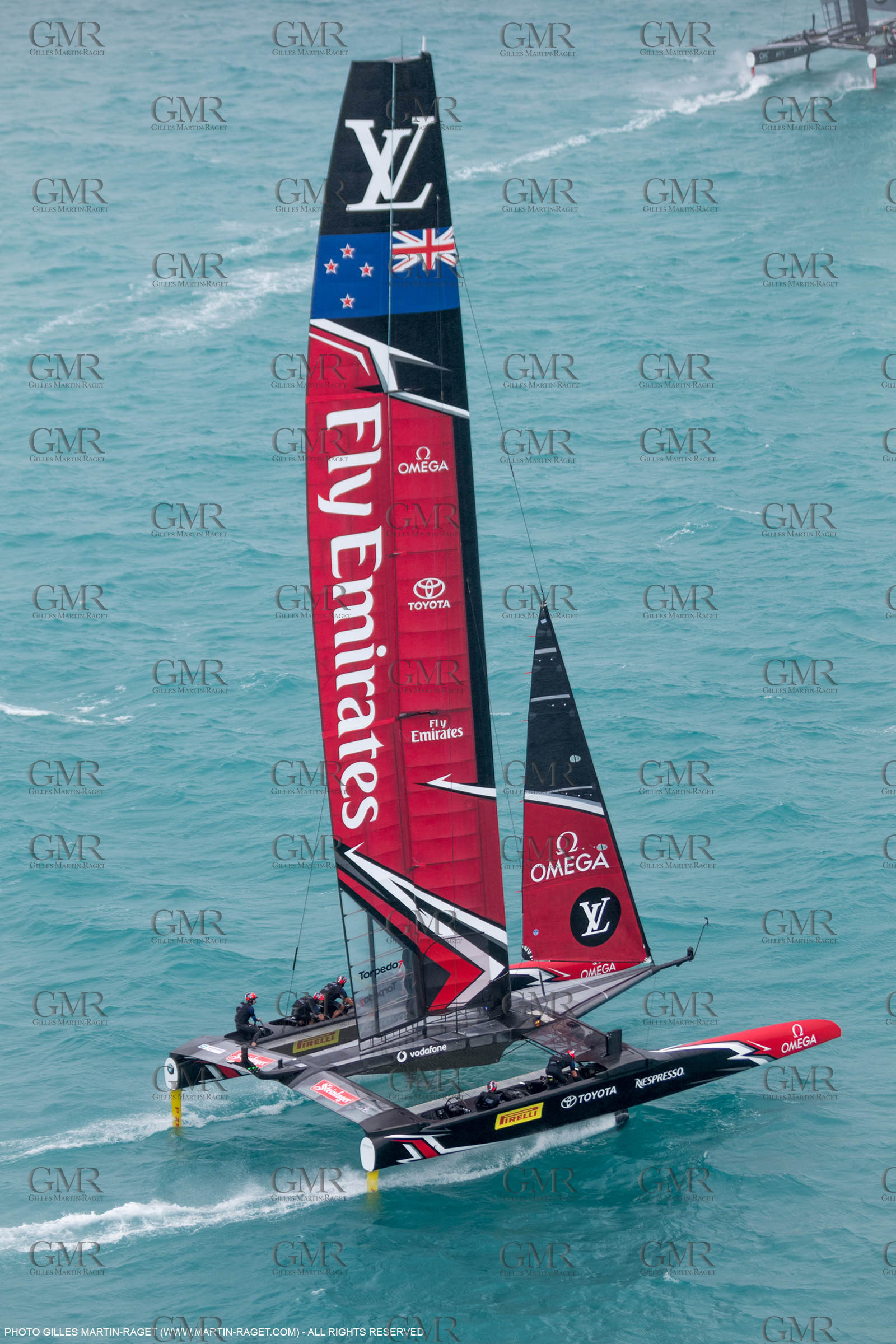 06 06 2017 - Bermuda (BDA) - 35th America's Cup Bermuda 2017 - Louis Vuitton America's Cup Playoffs semi-finals, Day 3