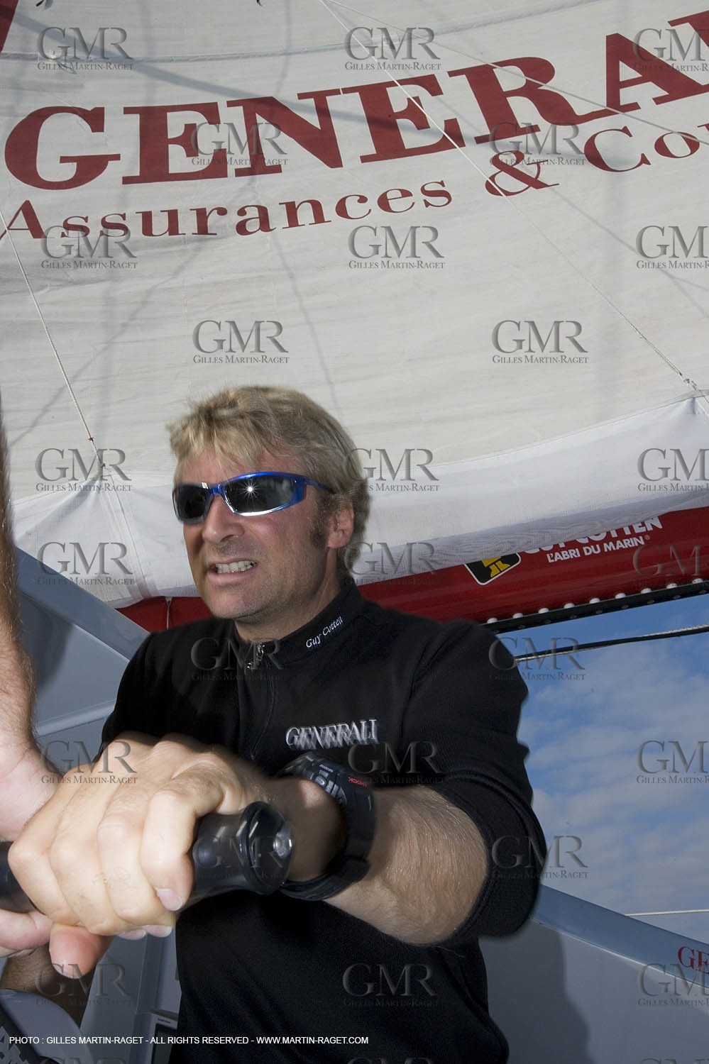 11 10 2007 - Bénodet (Fra, 29) - Monocoques IMOCA - Transat Jacques Vabre - onboard GENERALI with Yann Eliès and Sebastien Audigane